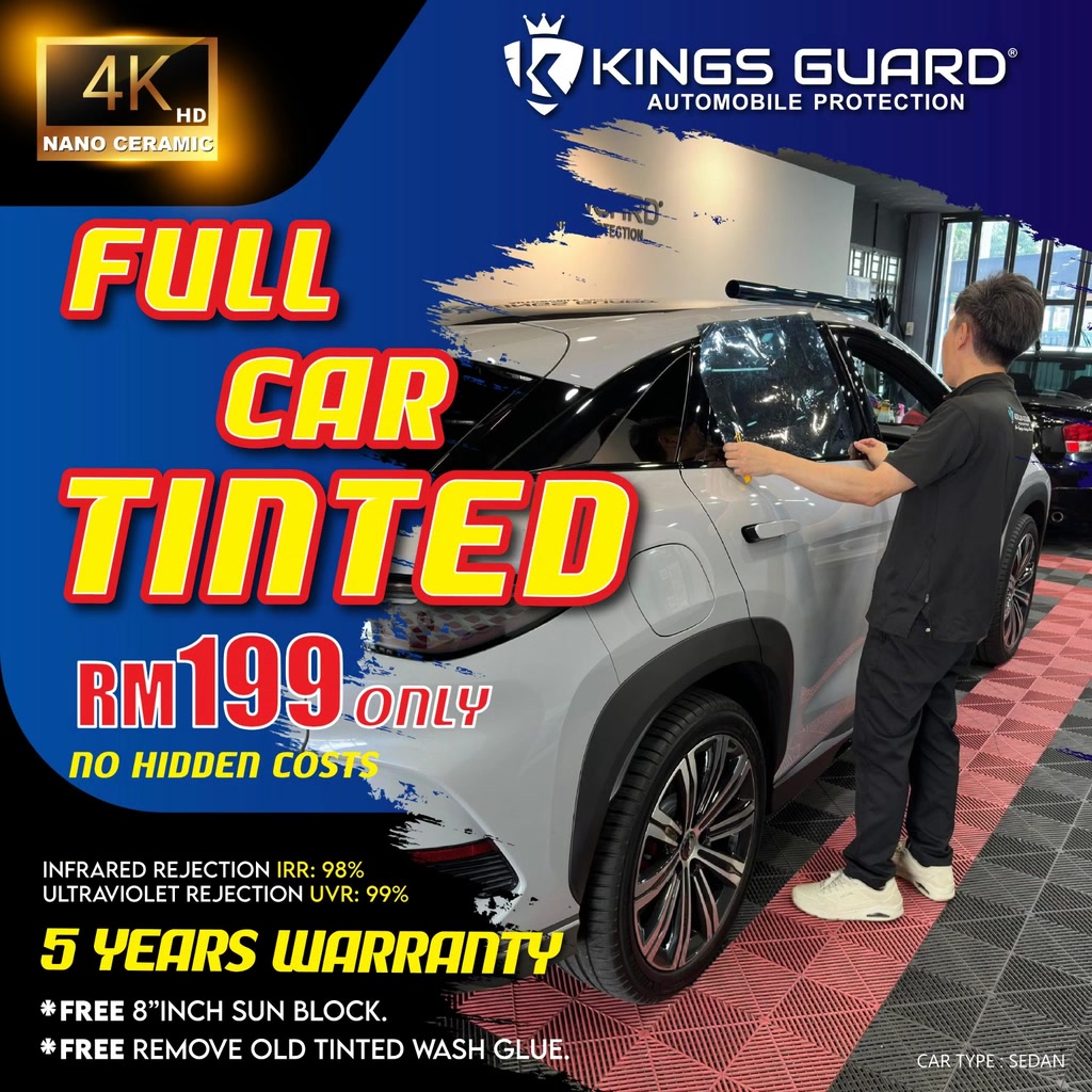 Kings Guard Window Film Kulai - Tinted Specialist Facebook ad