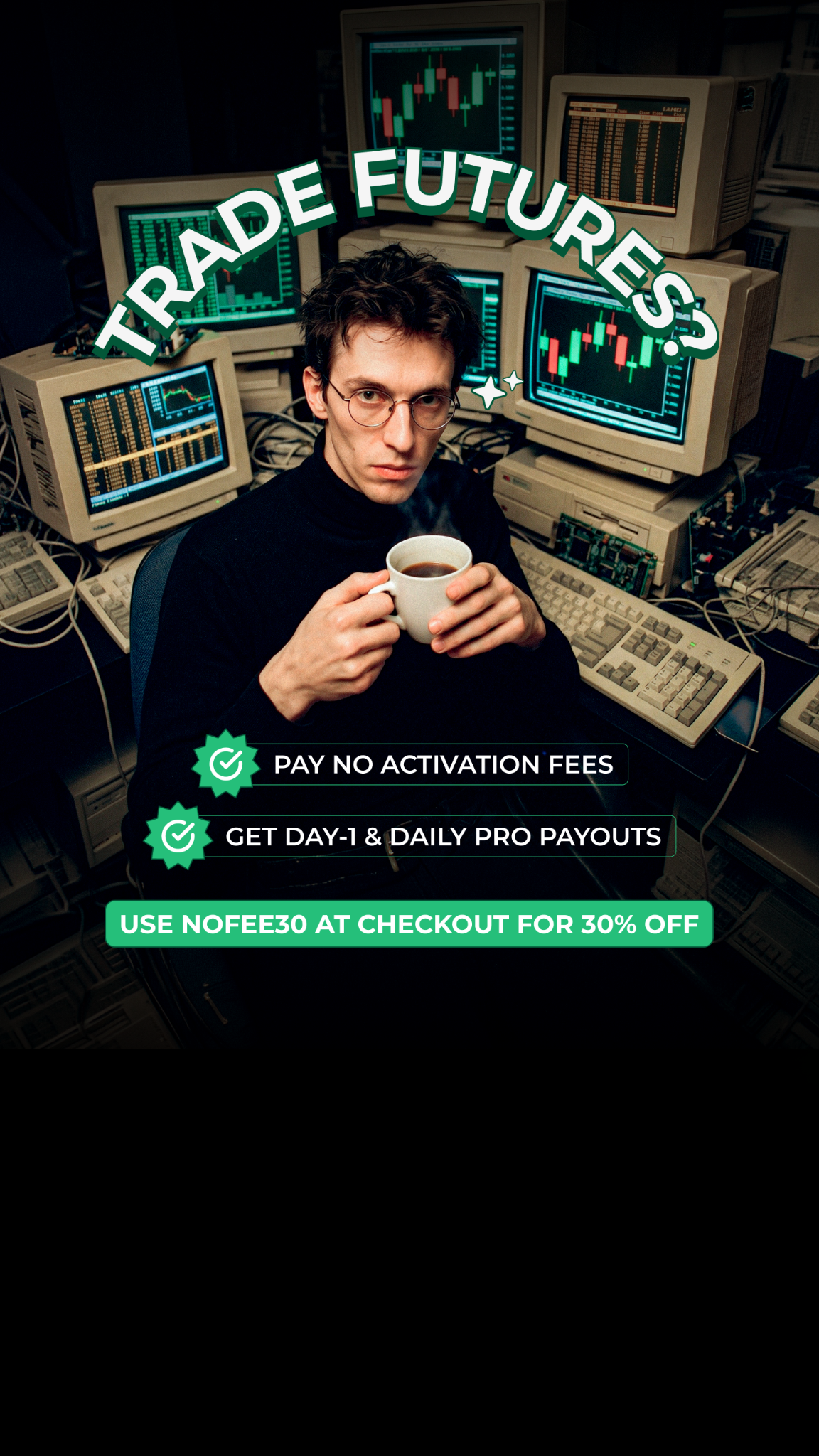 Take Profit Trader Facebook ad