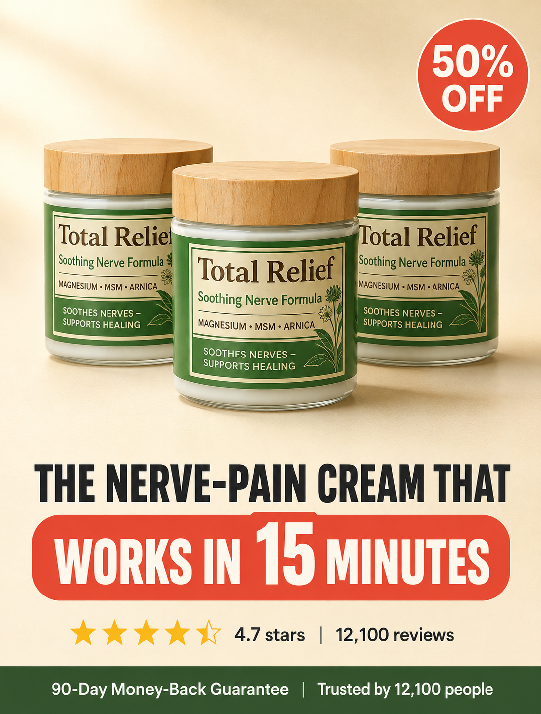 Nerve Pain Support Circle Facebook ad
