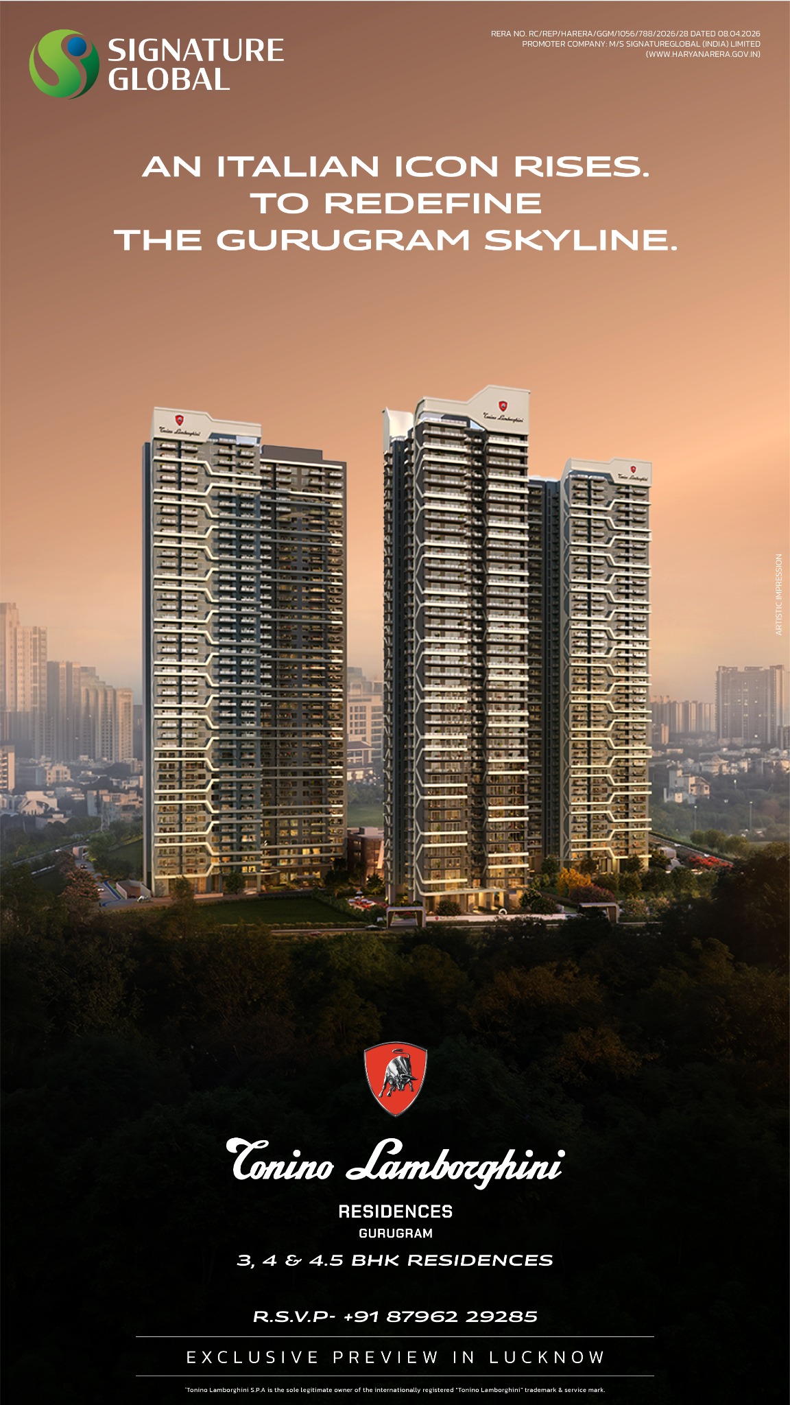 Signature Global Facebook ad