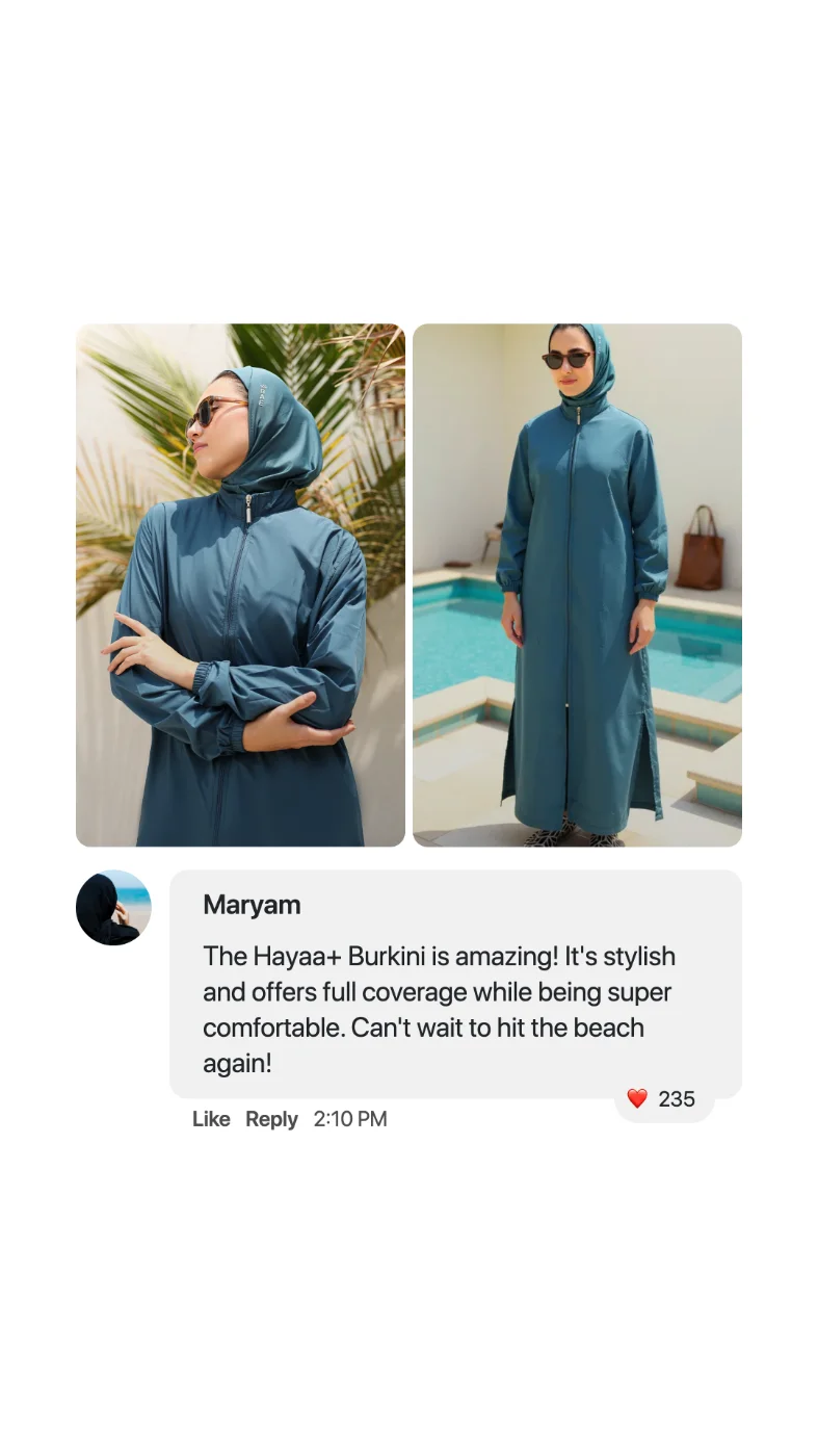 BAE Modest Facebook ad