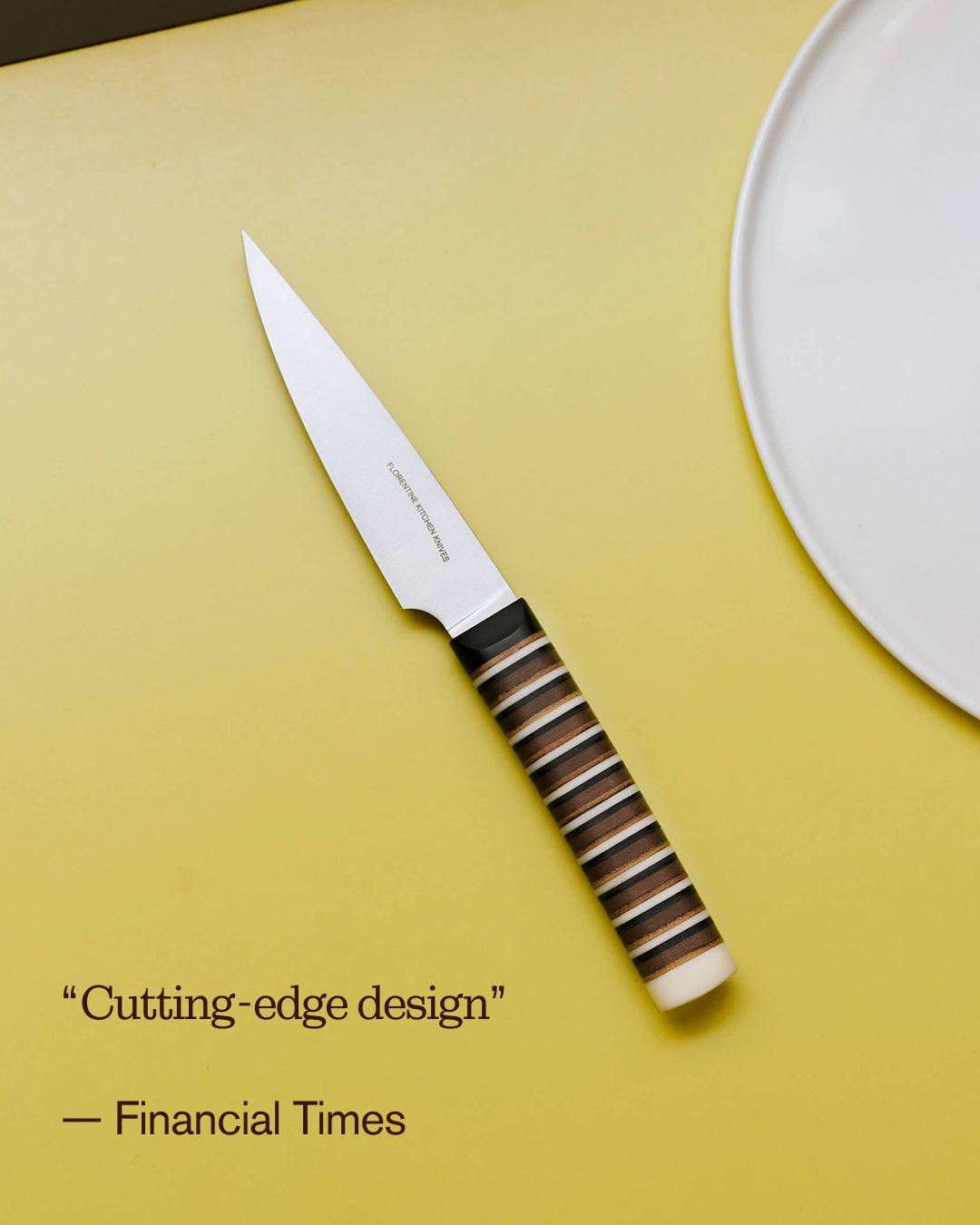 Florentine Kitchen Knives Facebook ad: We pride ourselves on crafting high-quality knives, loved…