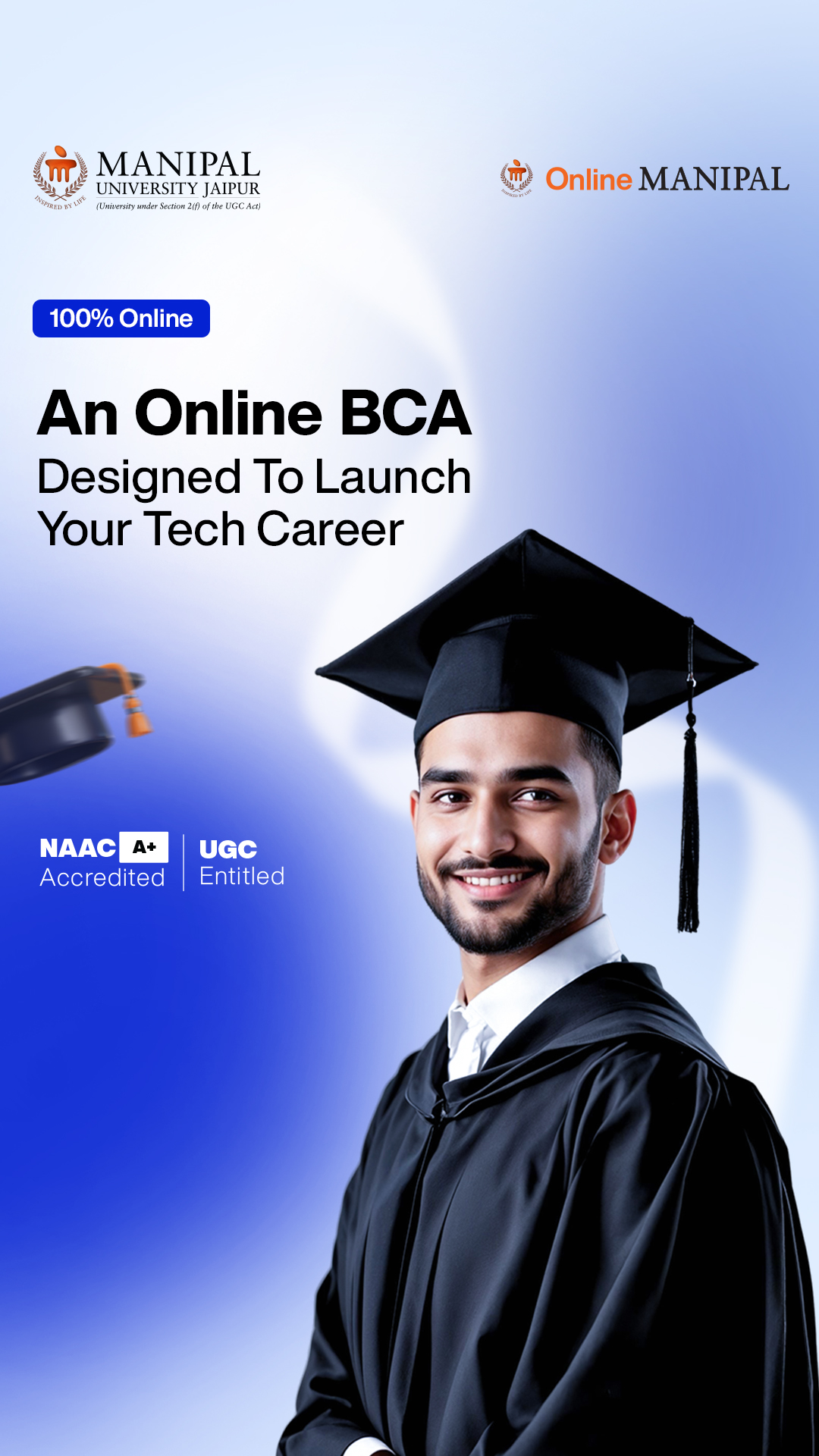 Manipal University Jaipur Online Facebook ad