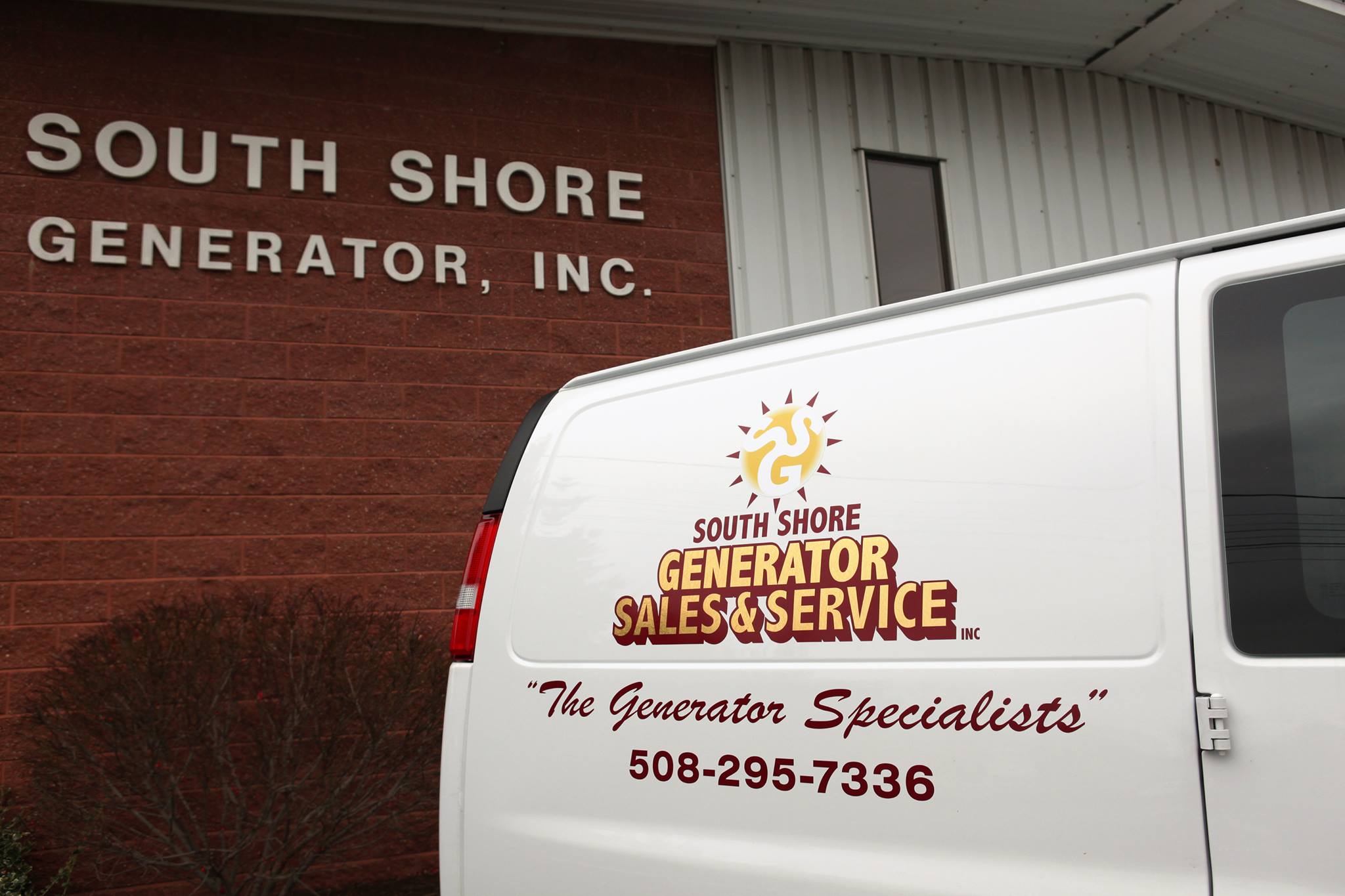 South Shore Generator Sales & Service, Inc. Facebook ad: Contact the 'Generator Specialists'' today.