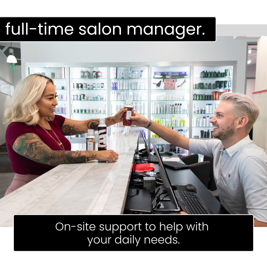 Salon Republic Salon Studios Facebook ad: MORE than salon suites for rent