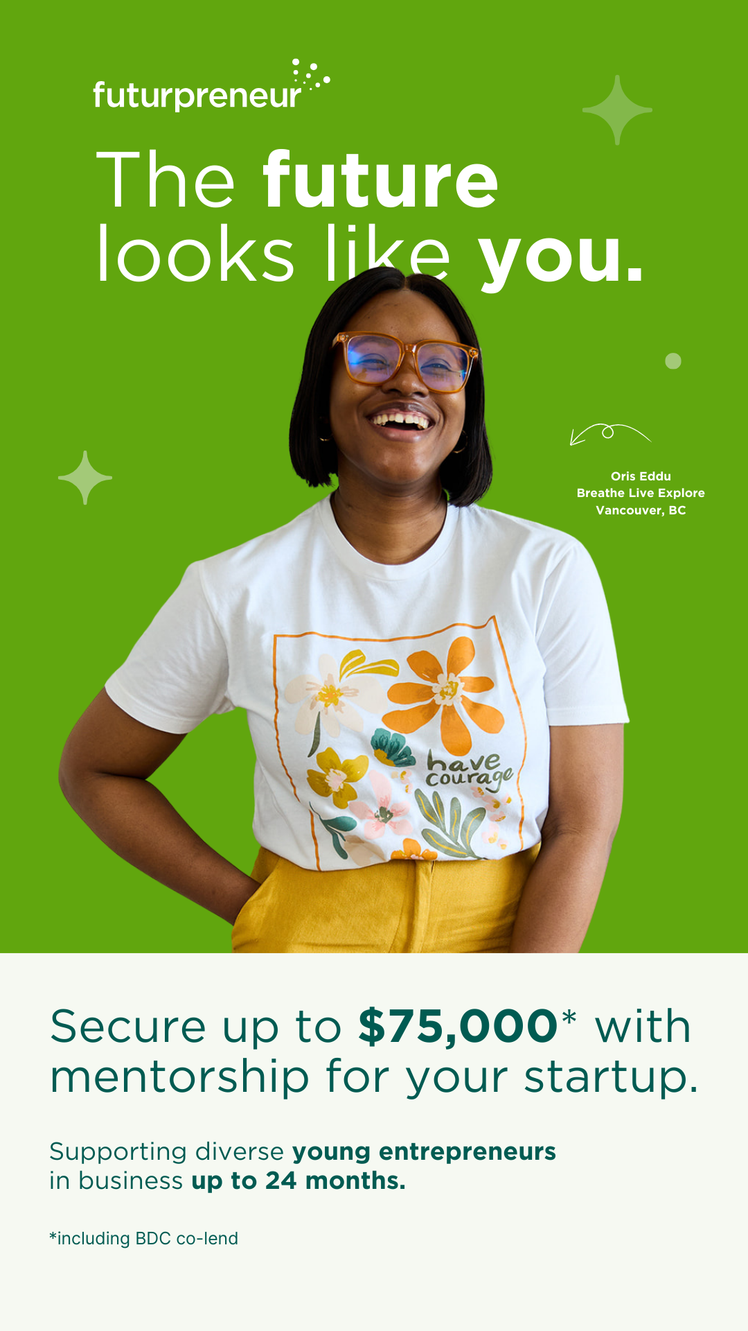 Futurpreneur Facebook ad from Jan 26, 2026