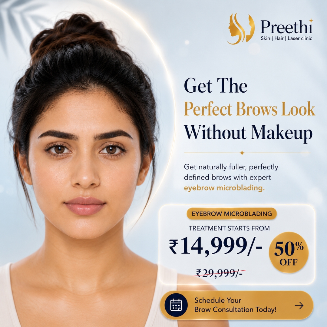 Preethi l Skin l Hair l Laser Clinic Facebook ad