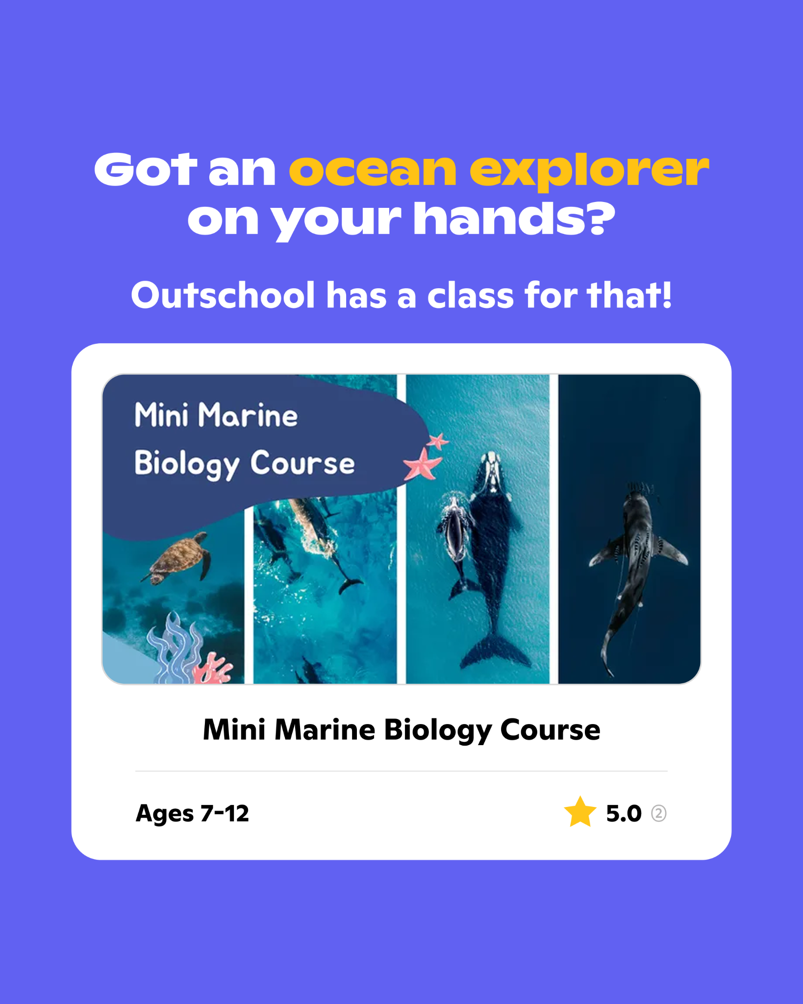 Outschool Facebook ad