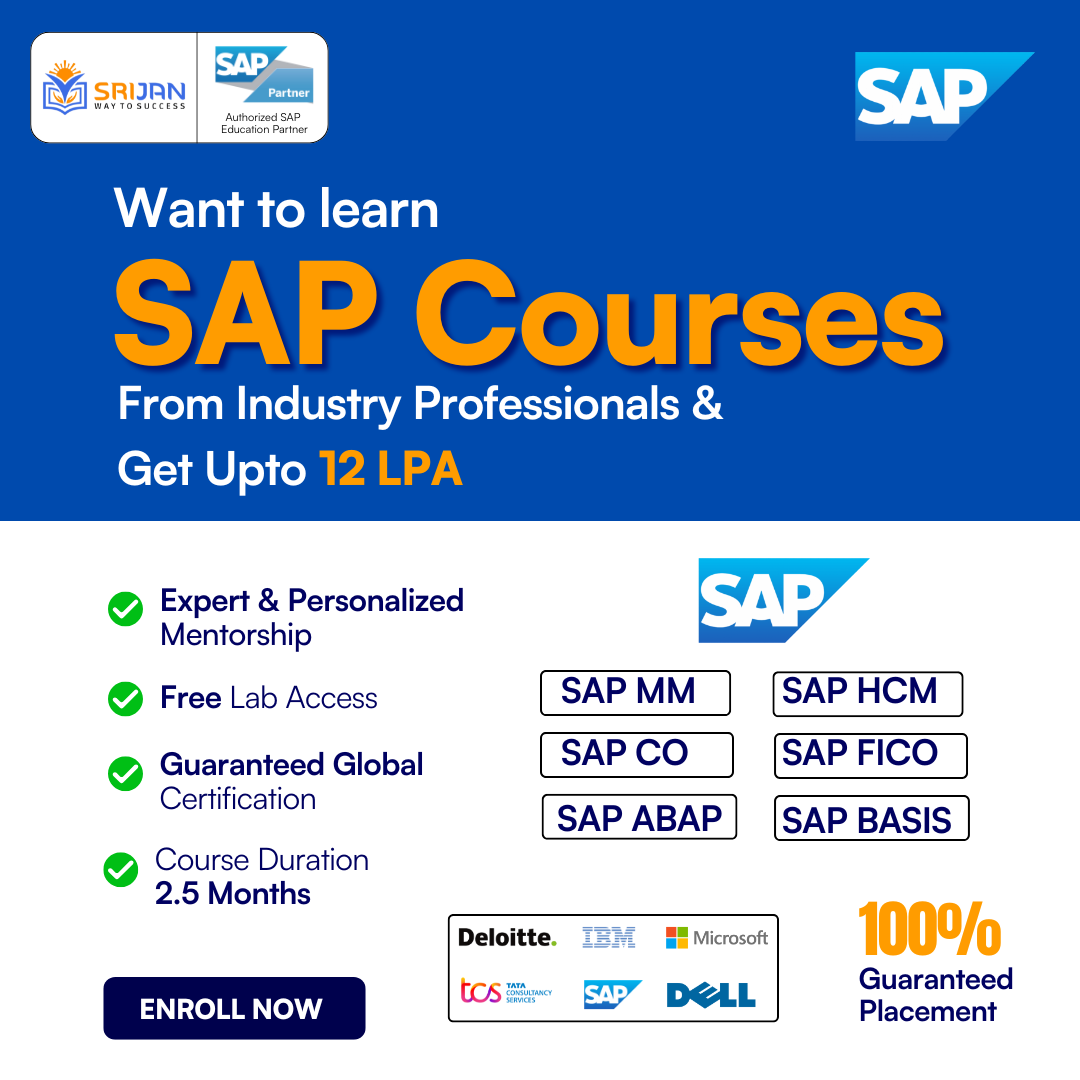 Srijan Institute & Training Center Facebook ad: 100% Guaranteed Placement!