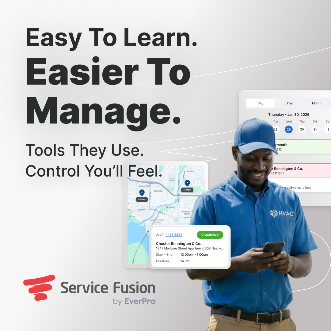 Service Fusion Facebook ad