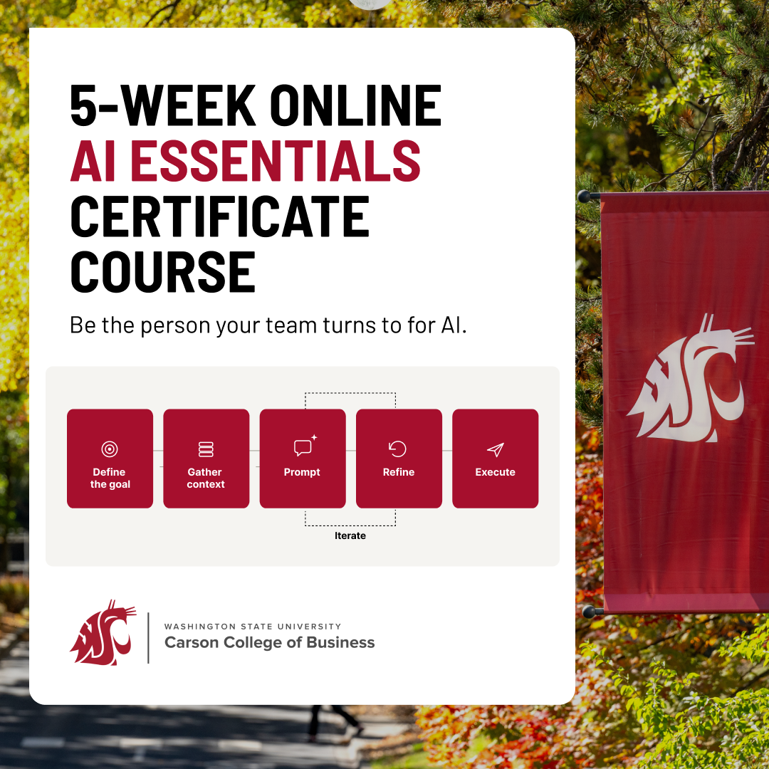 WSU Carson College of Business Facebook ad