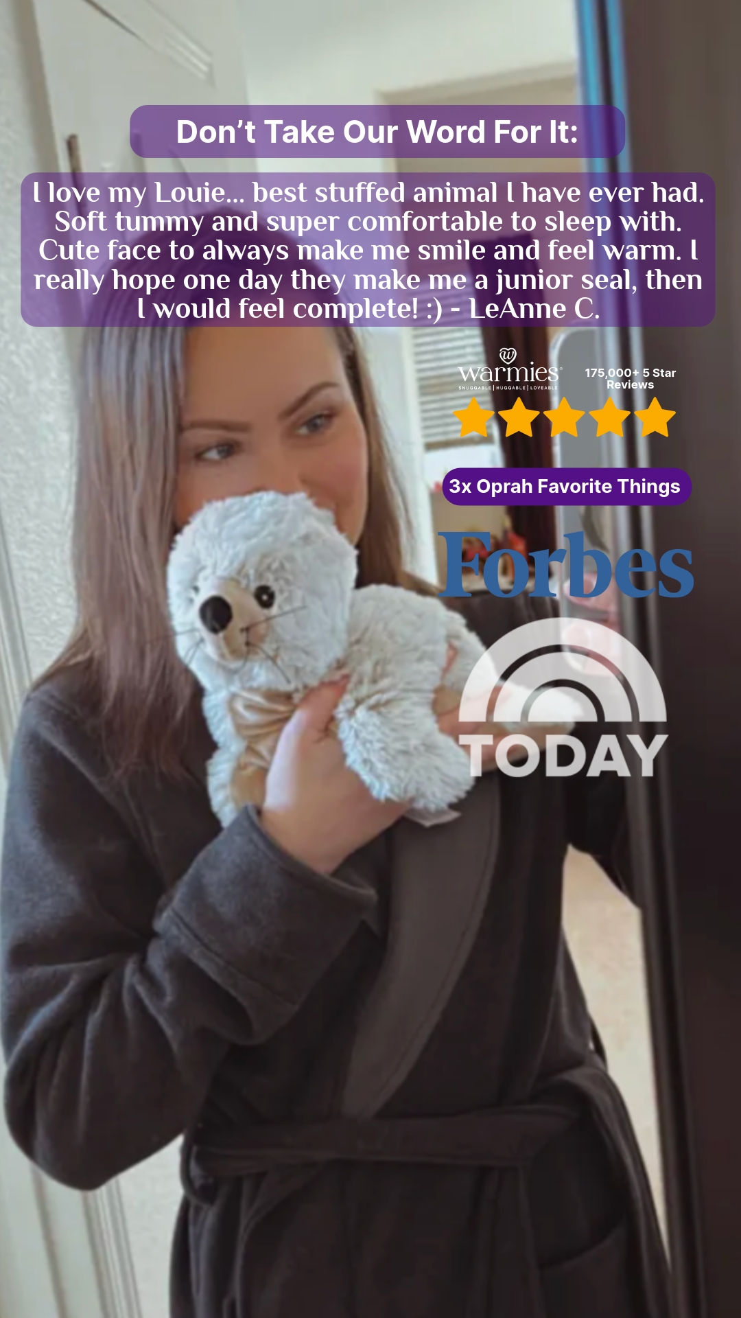 Warmies USA Facebook ad: Your Fall Night Routine