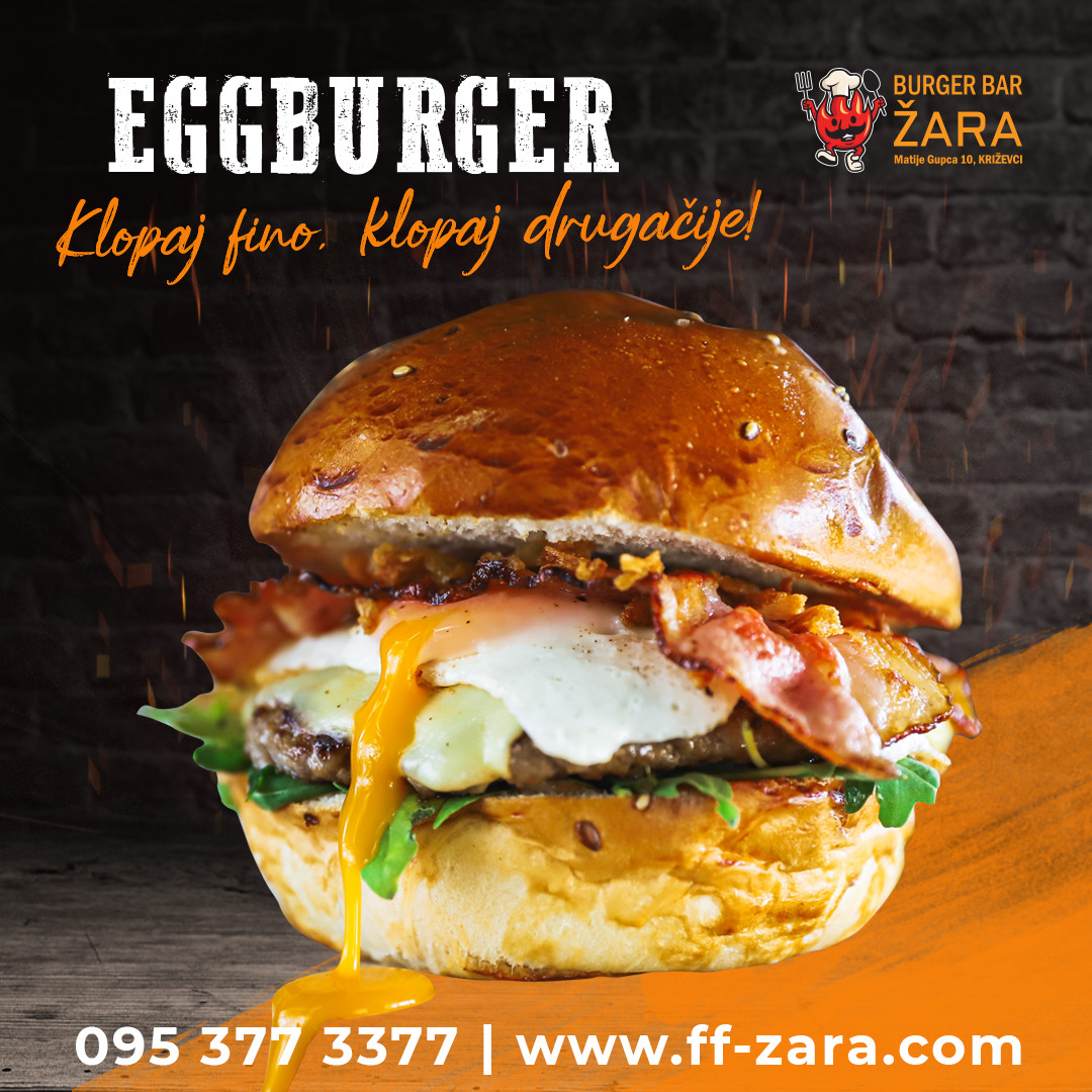 ŽARA Facebook ad: Fast Food Žara Križevci