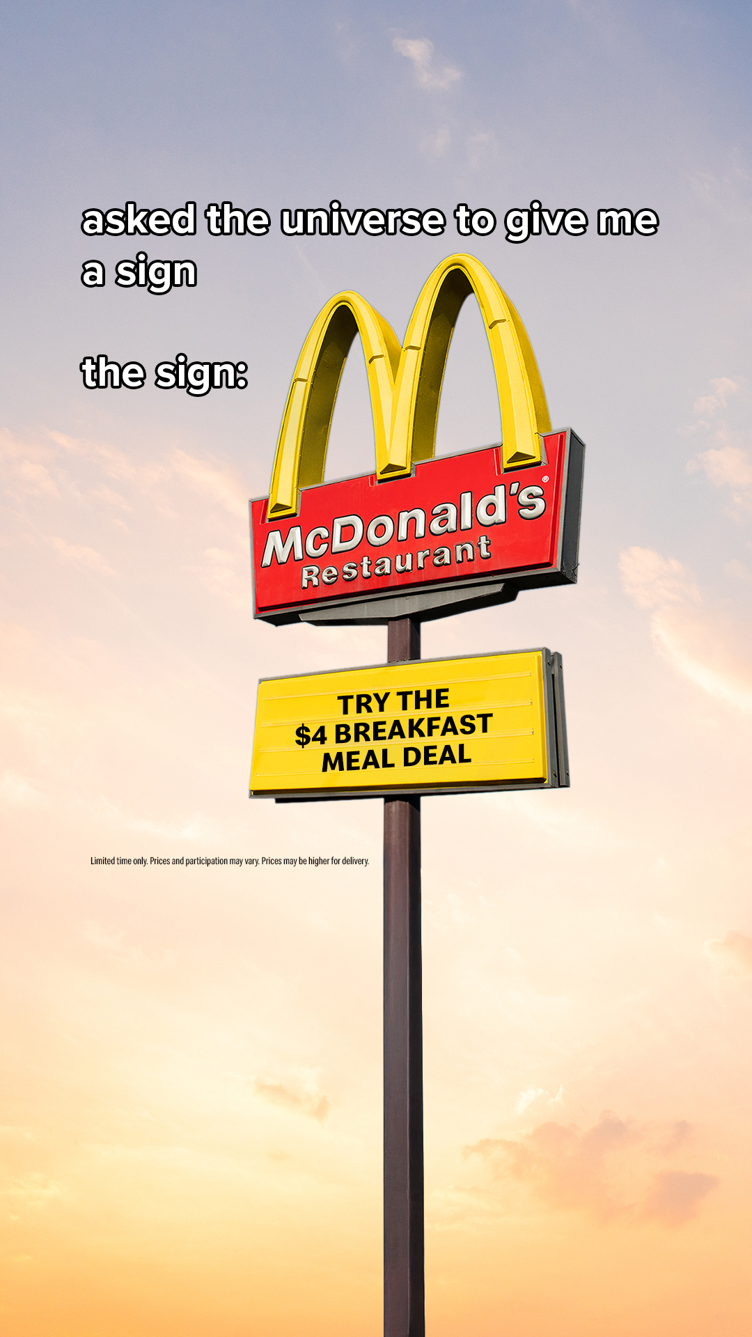 McDonald's Facebook ad