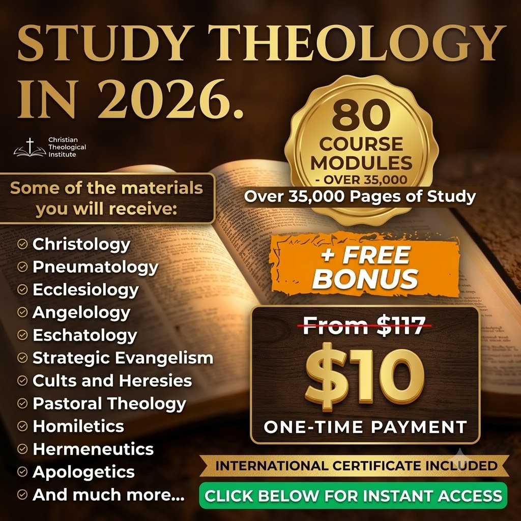 Marina Dolores Facebook ad: Theology Course