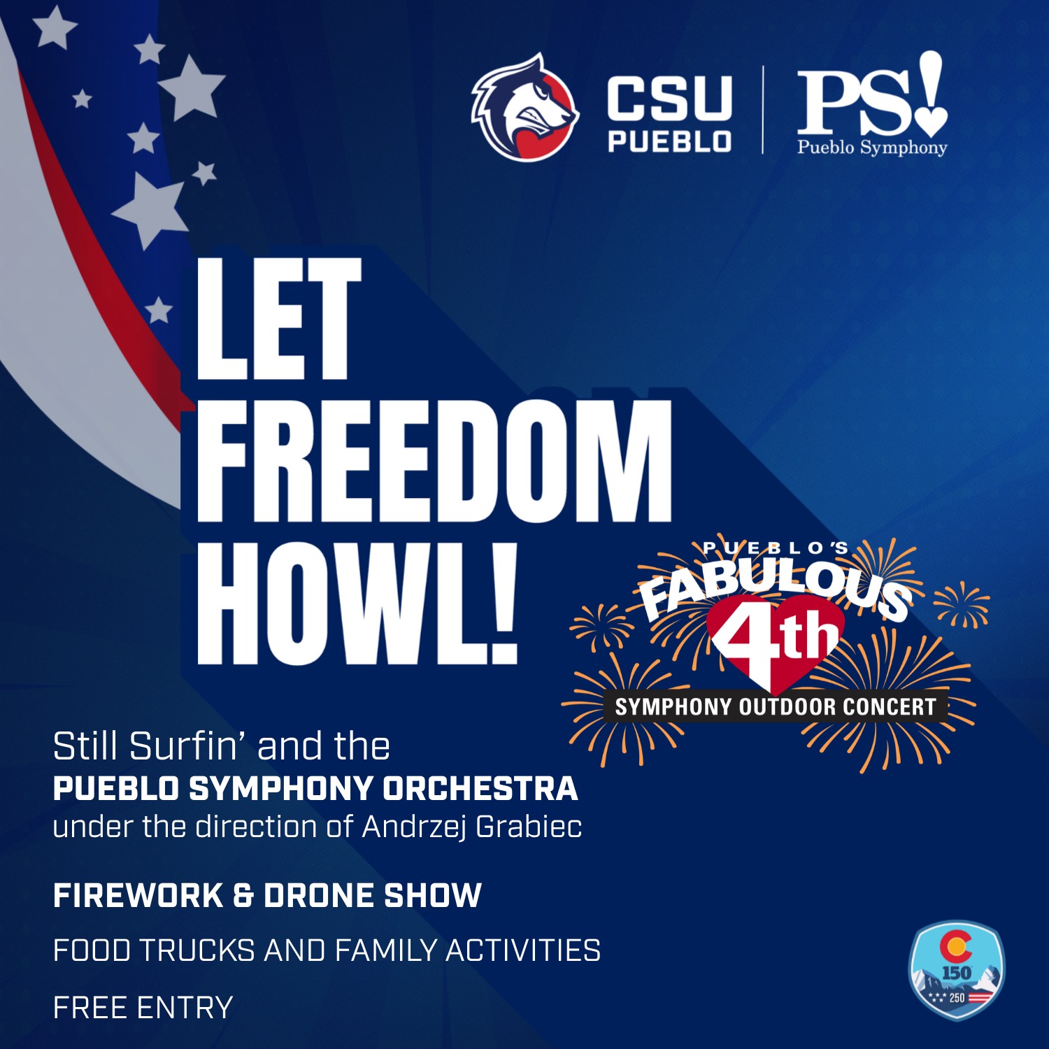 Colorado State University Pueblo Facebook ad: Let Freedom Howl returns to CSU Pueblo this…