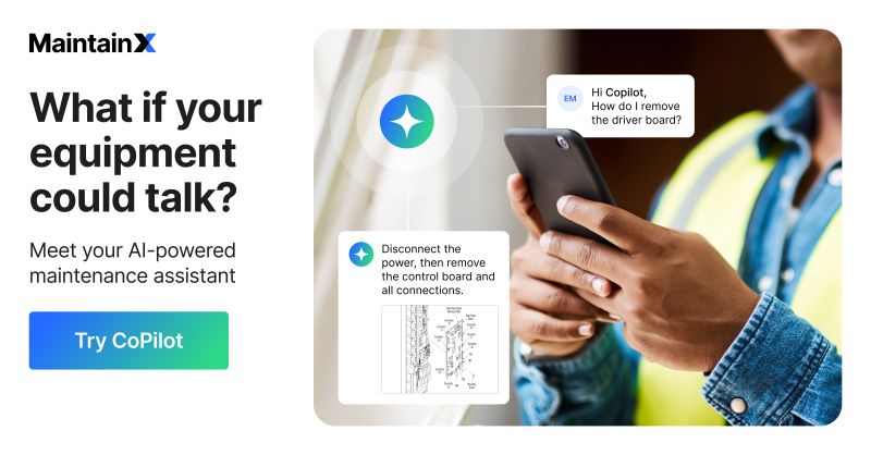 MaintainX - AI-Powered Maintenance and Asset Management Platform Facebook ad