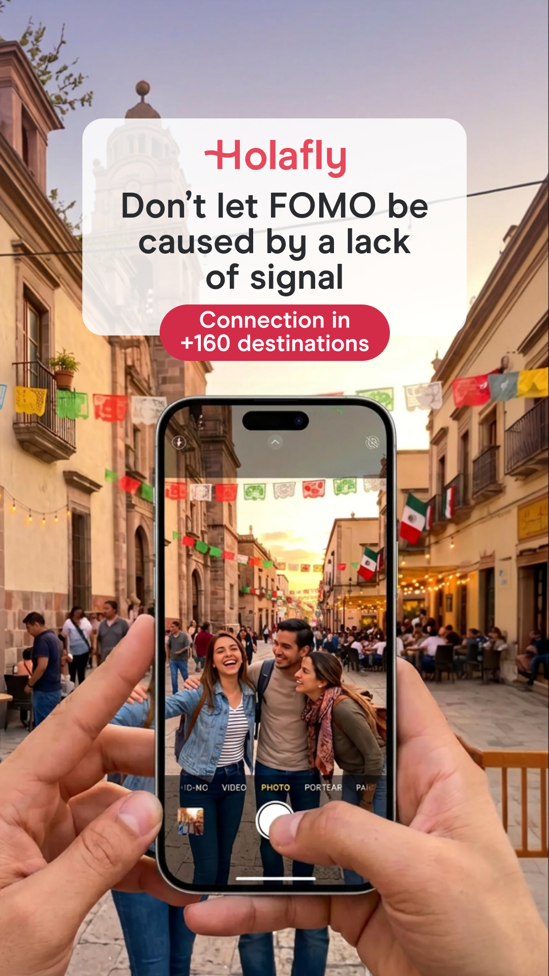 Holafly - English Facebook ad