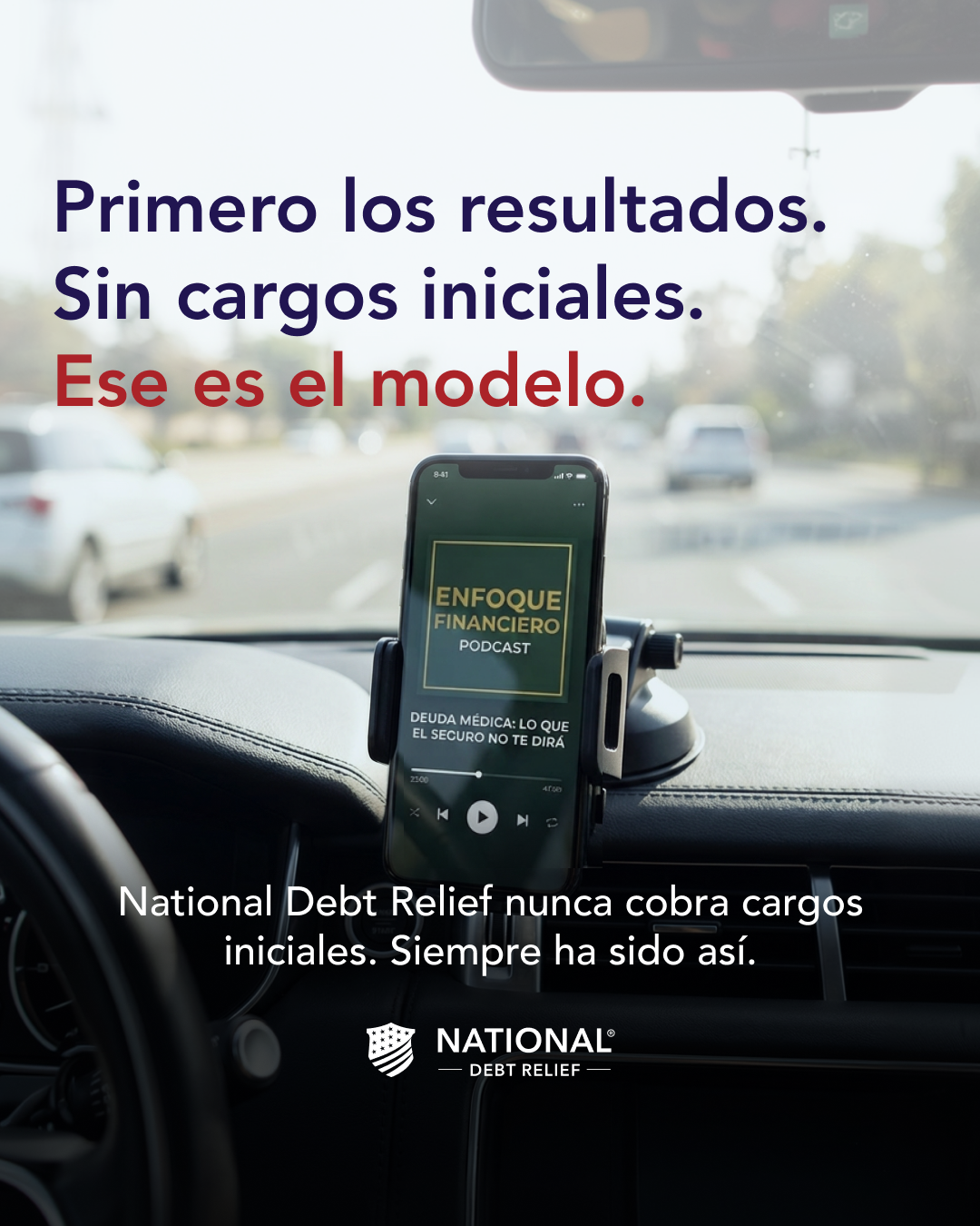 National Debt Relief Facebook ad
