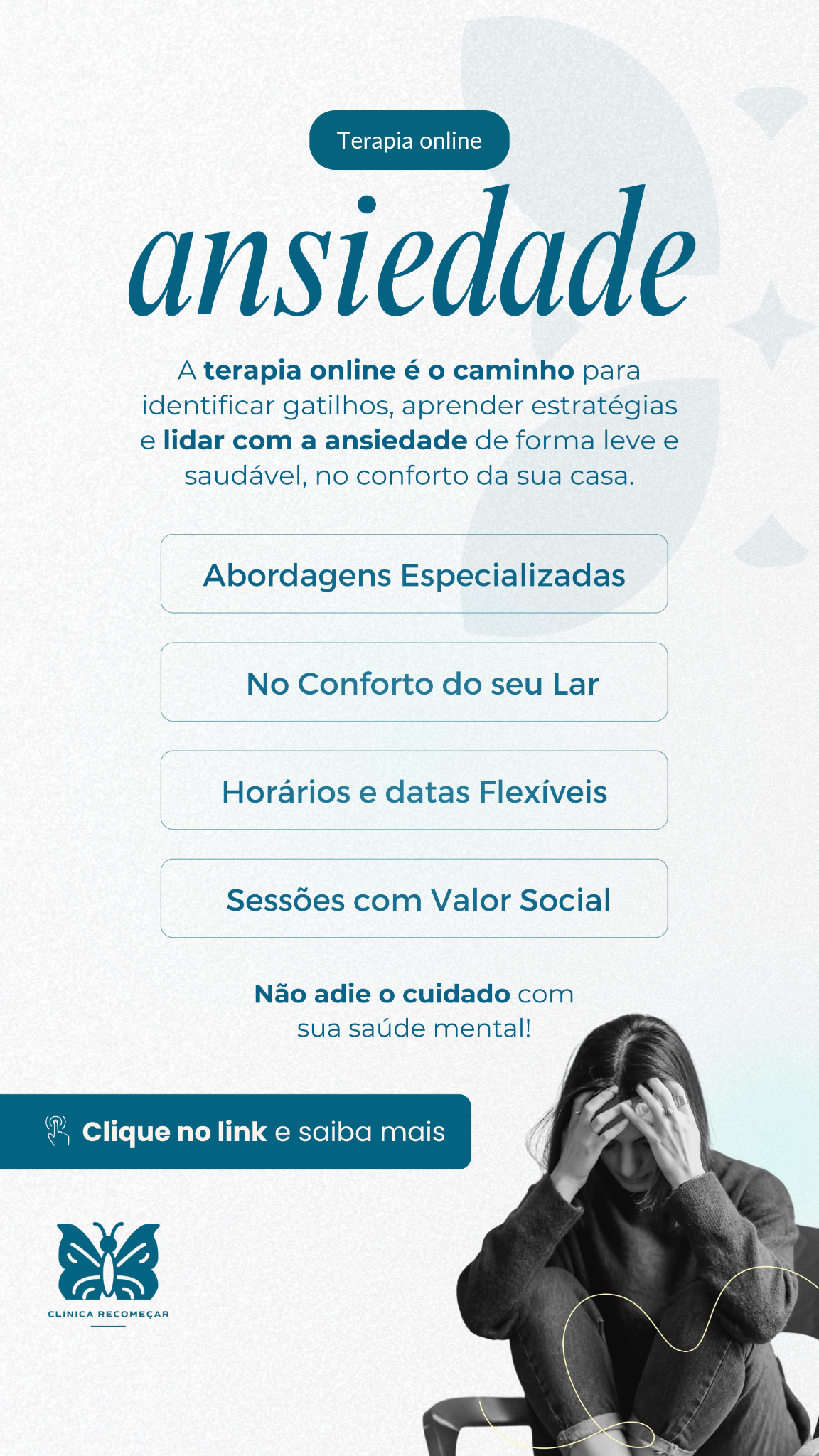 Clínica Recomeçar Facebook ad from Apr 29, 2026
