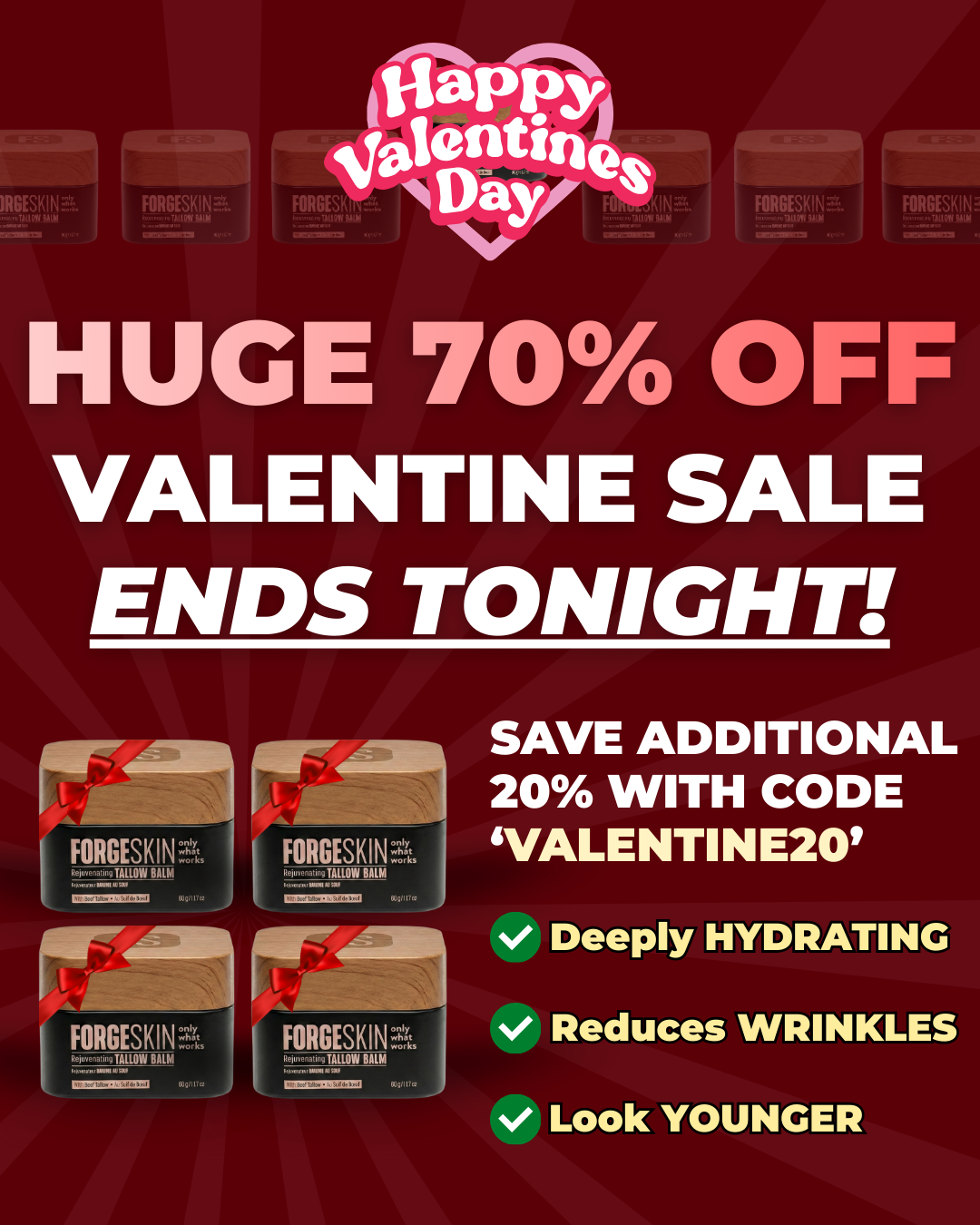 Forge Men Facebook ad