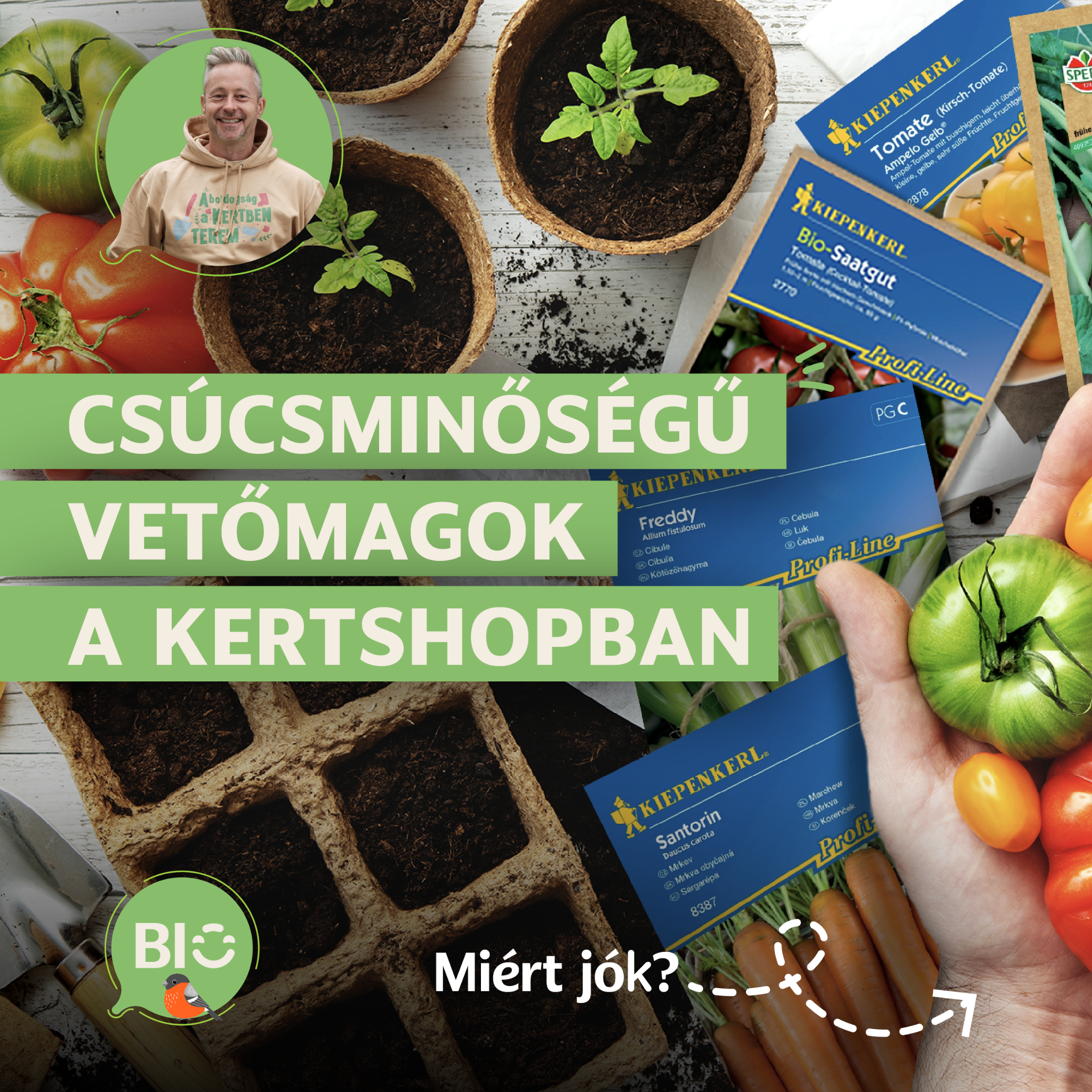 Kert TV - Otthon a kertben Facebook ad: Legyen idén minden eddiginél bőségesebb a termésed és…