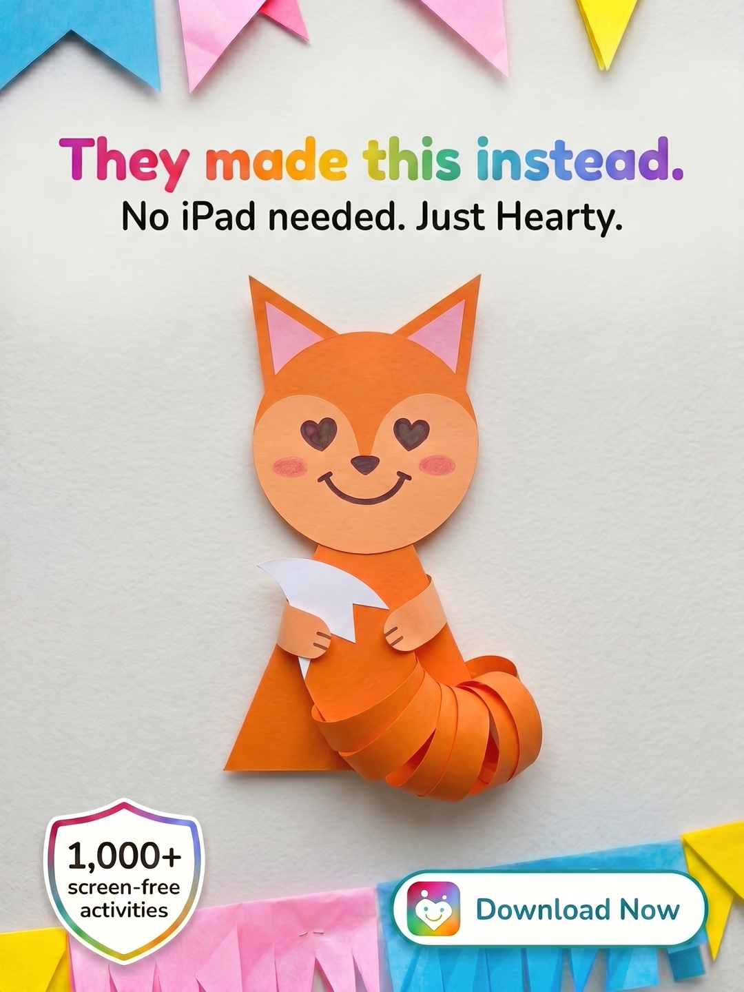 Hearty App Facebook ad