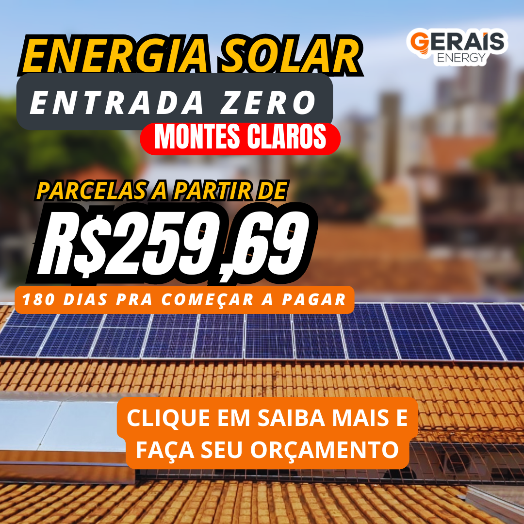 Gerais Energy Facebook ad: Agende uma Visita Comercial
