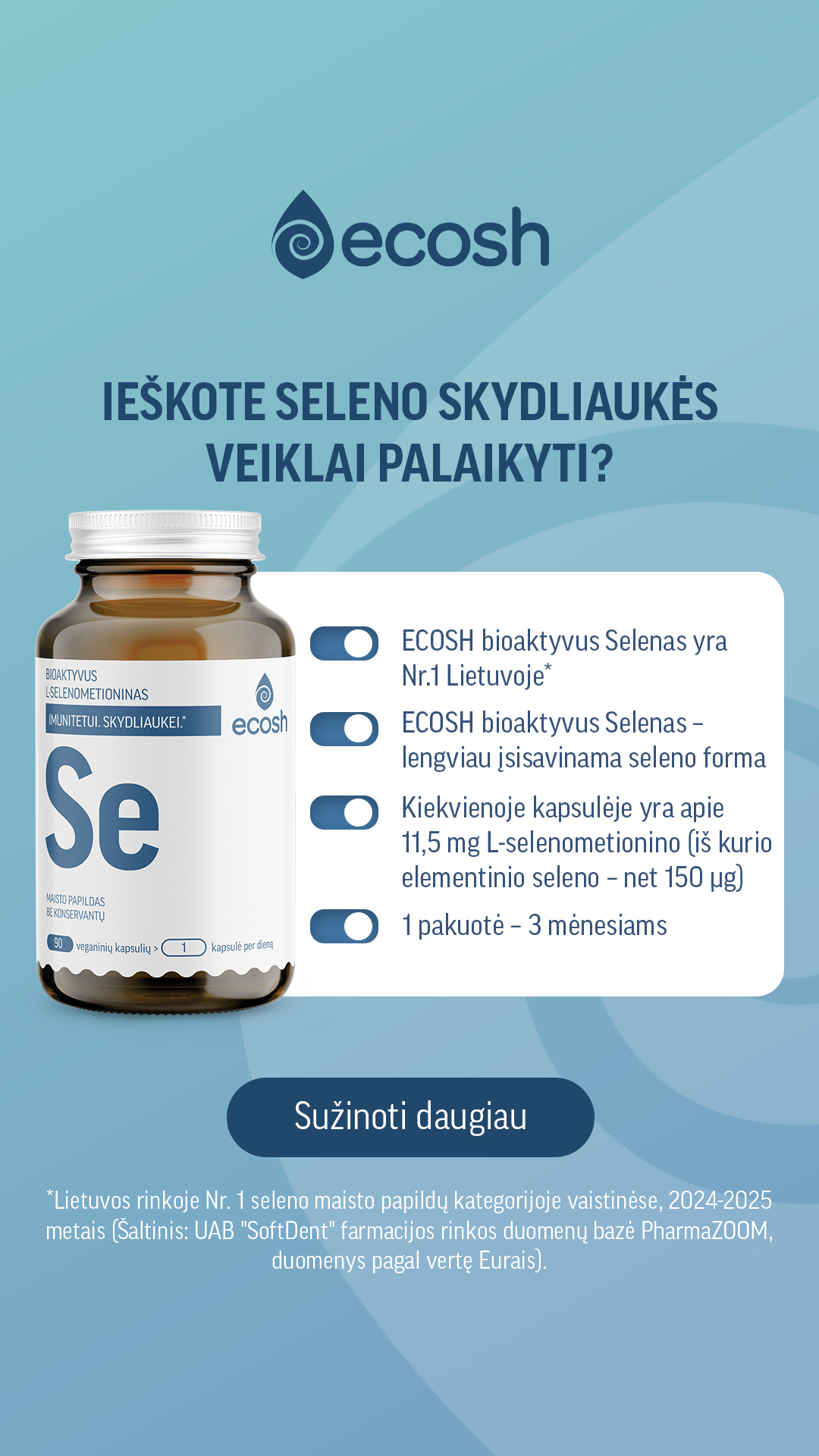 Ecosh Lietuva Facebook ad