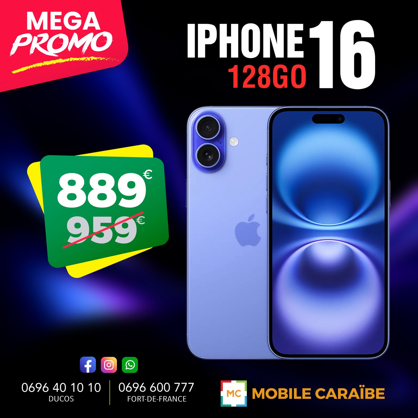 Mobile caraibe Ducos  Facebook ad