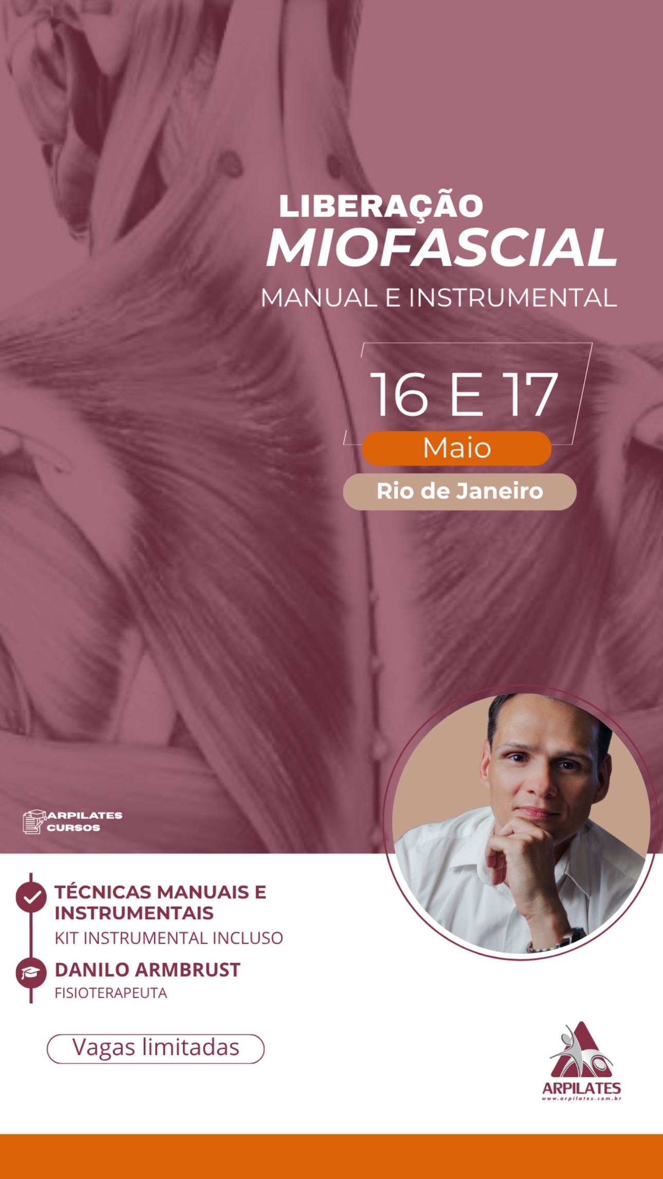 Arpilates Cursos Facebook ad from May 7, 2026