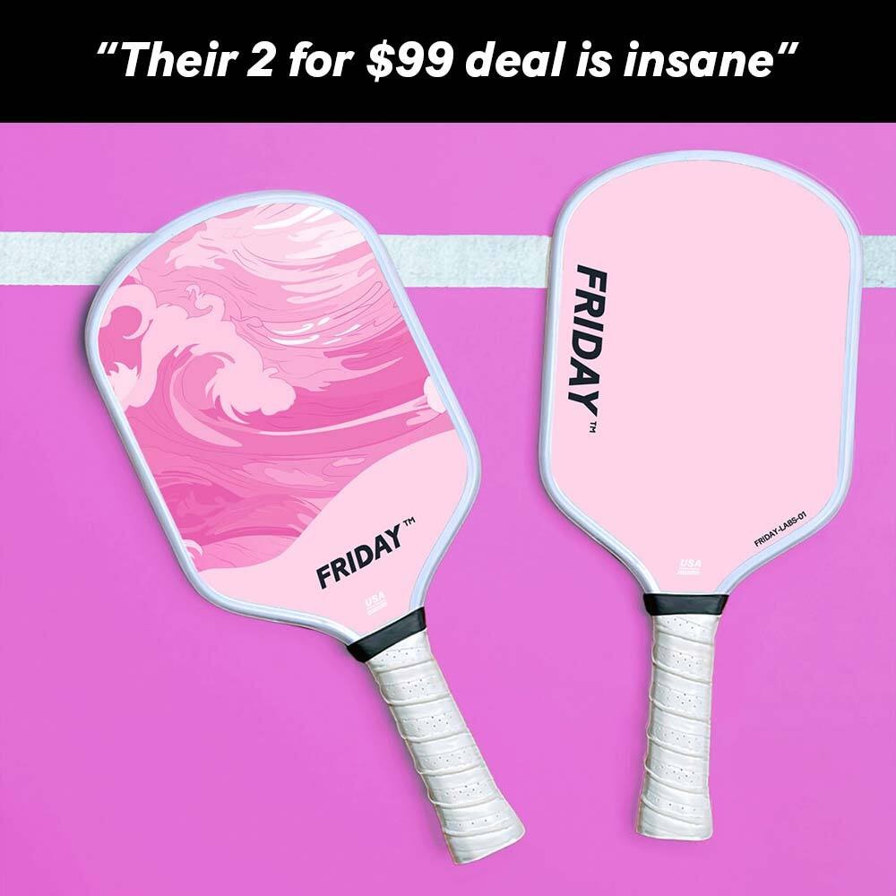Friday Pickleball Facebook ad