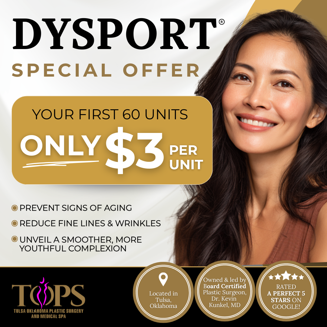 Tulsa Oklahoma Plastic Surgery/TOPS Medical Spa Facebook ad