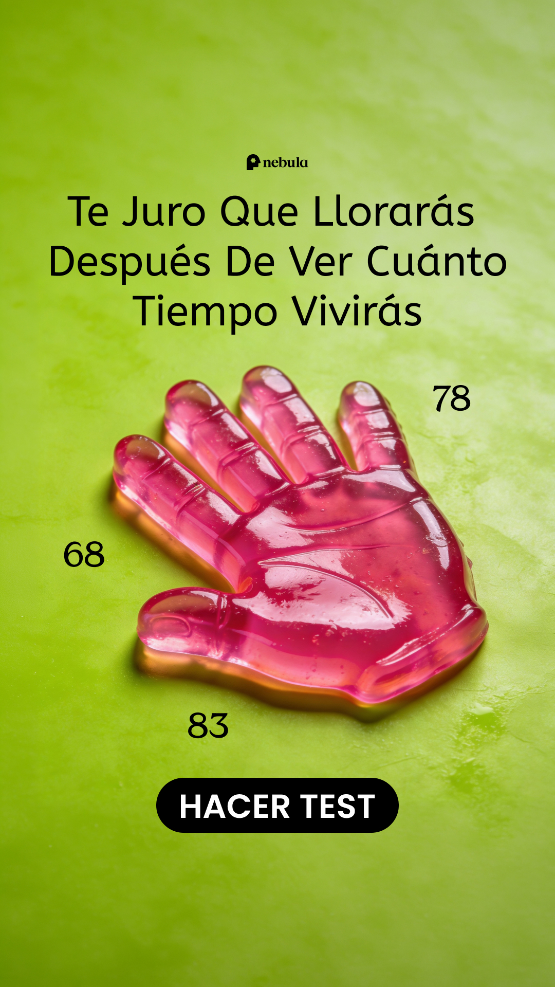 Nebula: Palm Reading Facebook ad
