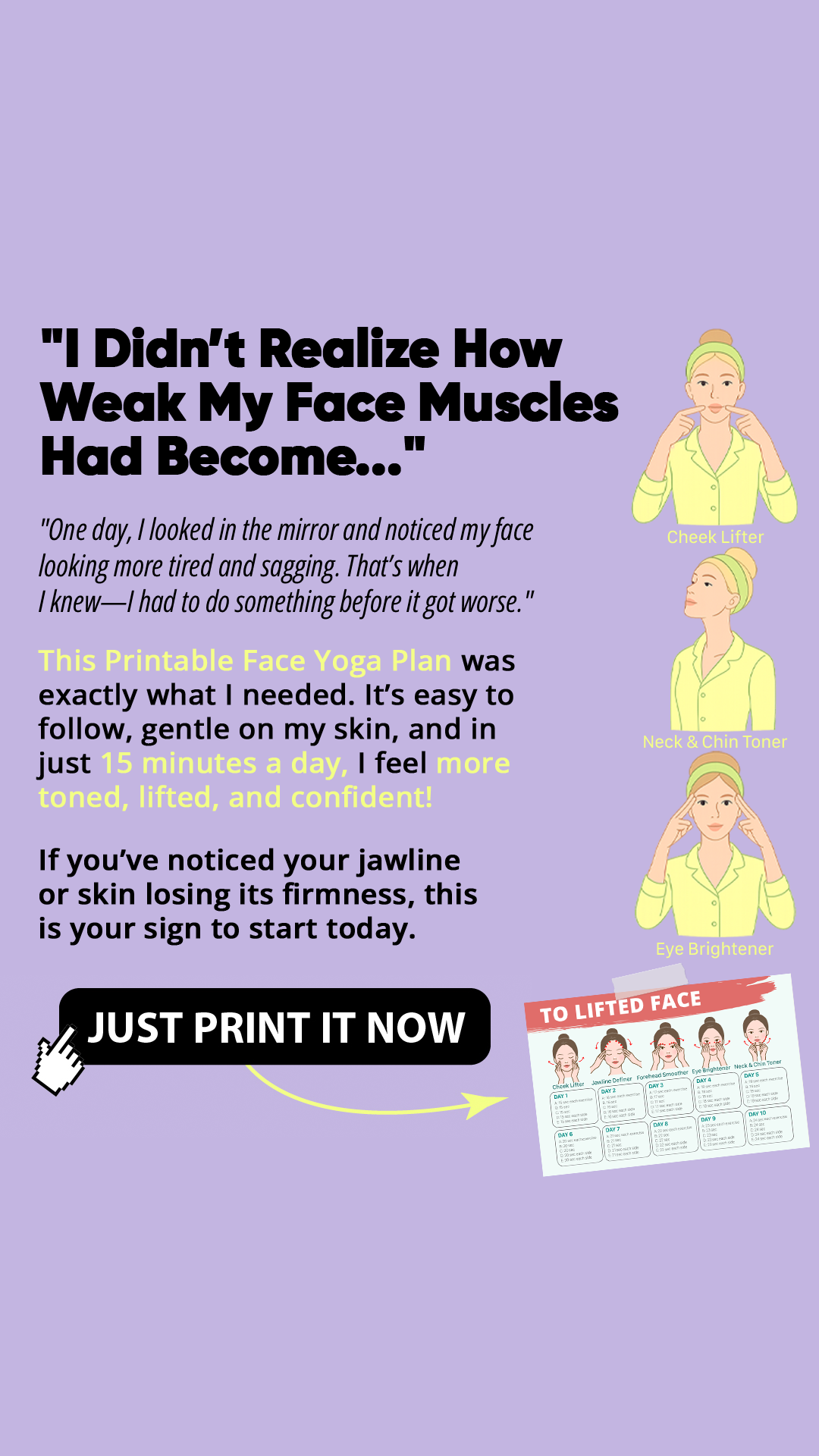 Luvly Facebook ad