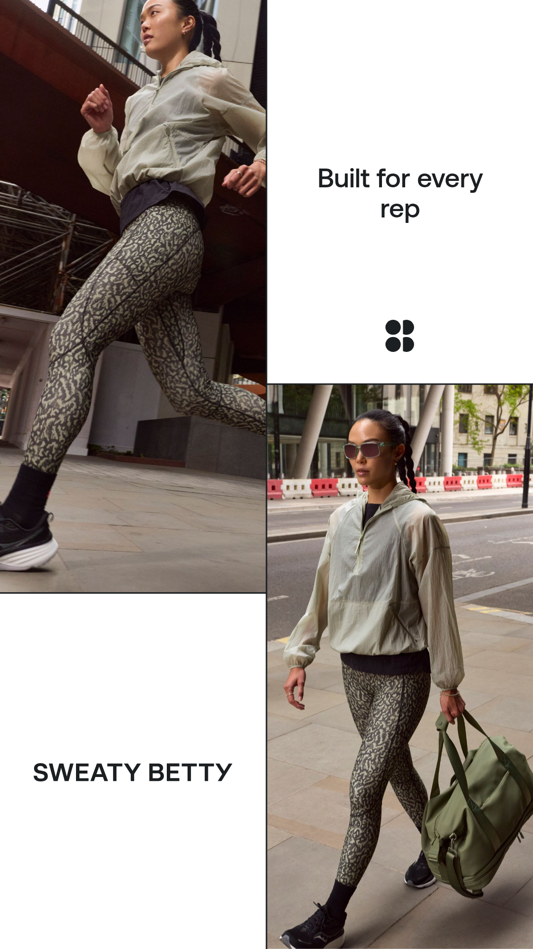 Sweaty Betty Facebook ad