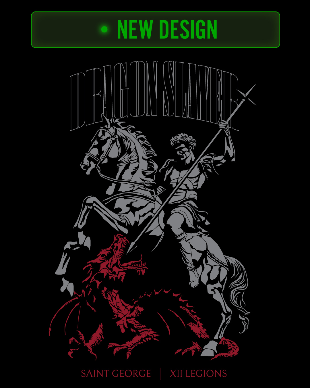 XII Legions Facebook ad: SAINT GEORGE: DRAGON SLAYER