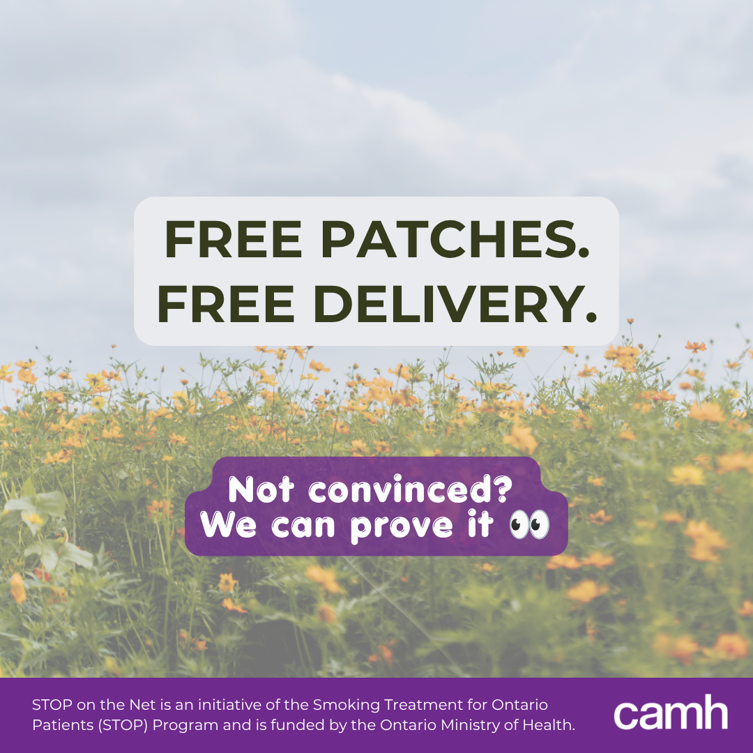 CAMH Facebook ad: STOP on the Net