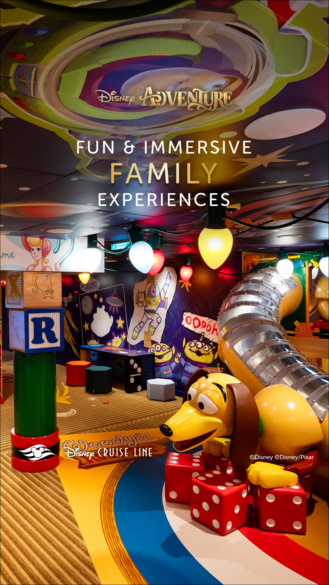 Disney Cruise Line Facebook ad
