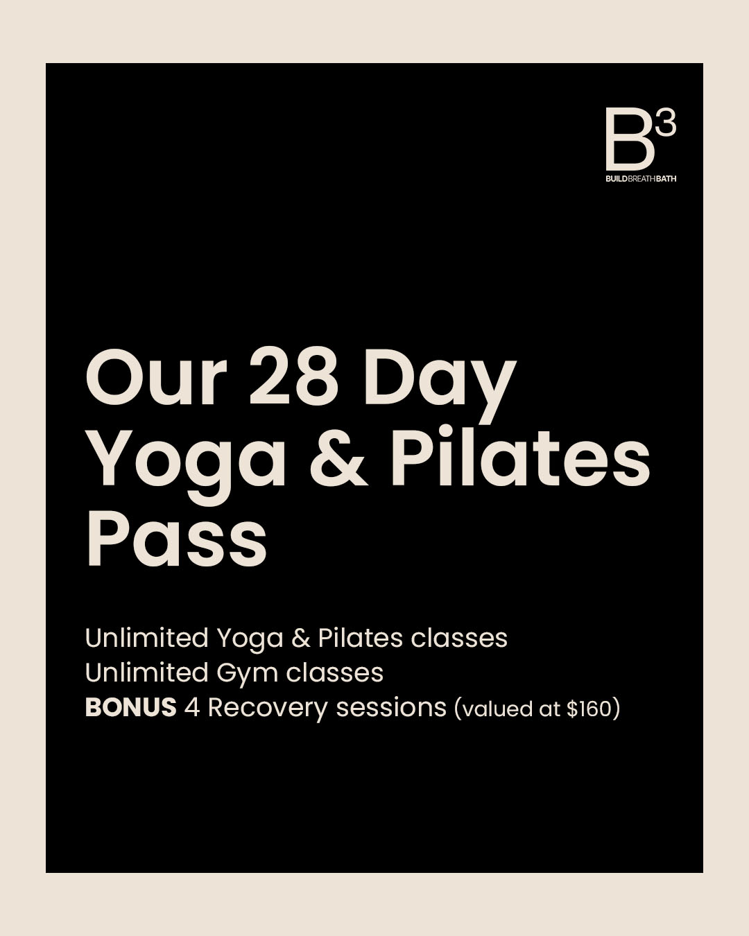 B3 Build Breath Bath Facebook ad from Apr 25, 2026