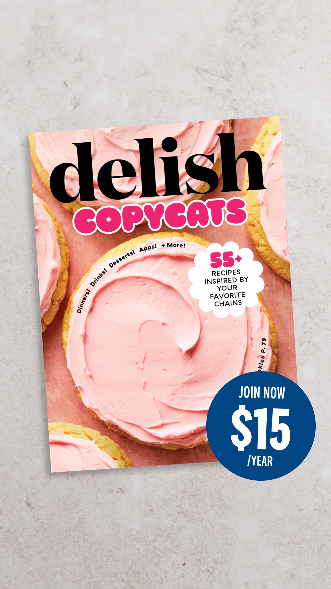 Delish Facebook ad