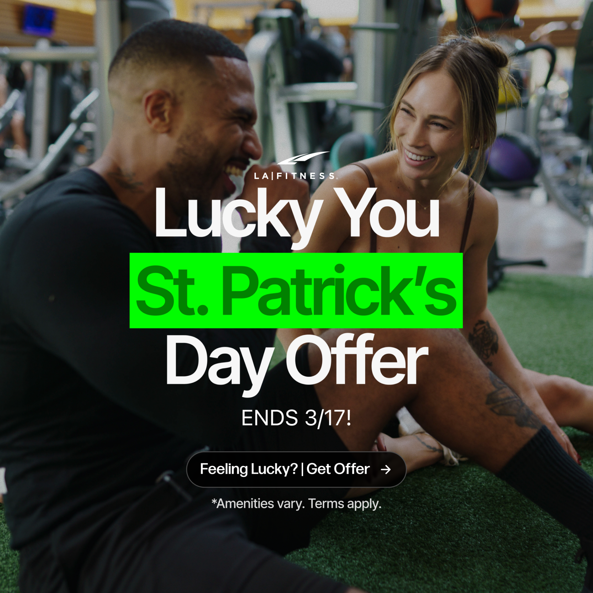 LA Fitness Facebook ad