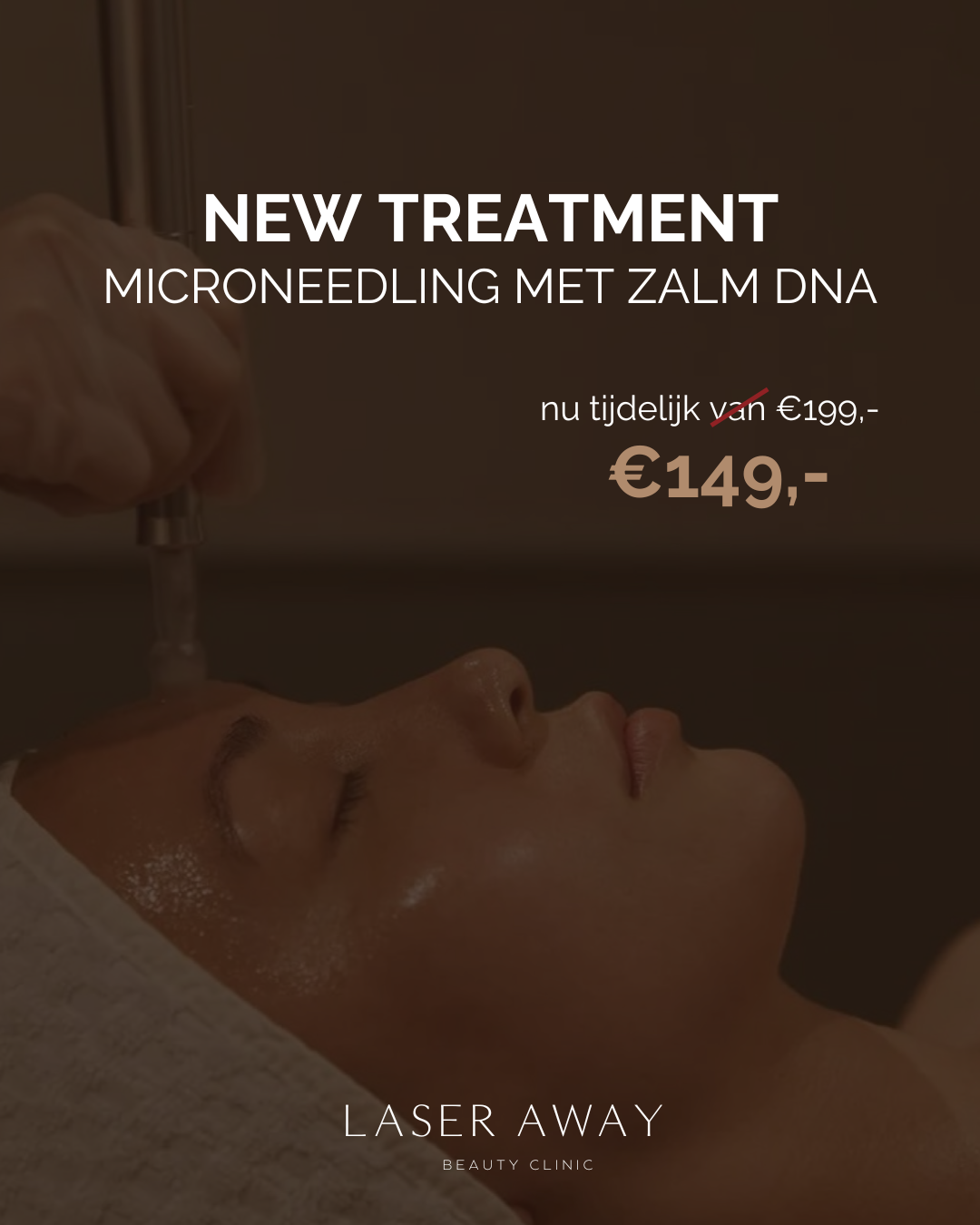 Laser-Away Beauty Clinics Facebook ad: Laser Away Hasselt