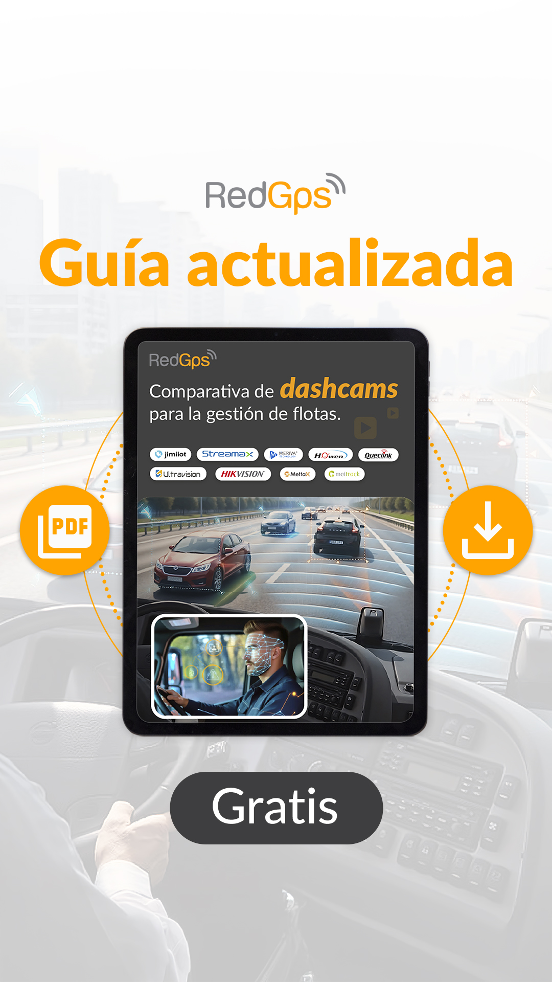 Redgps LATAM Facebook ad from Jul 22, 2026