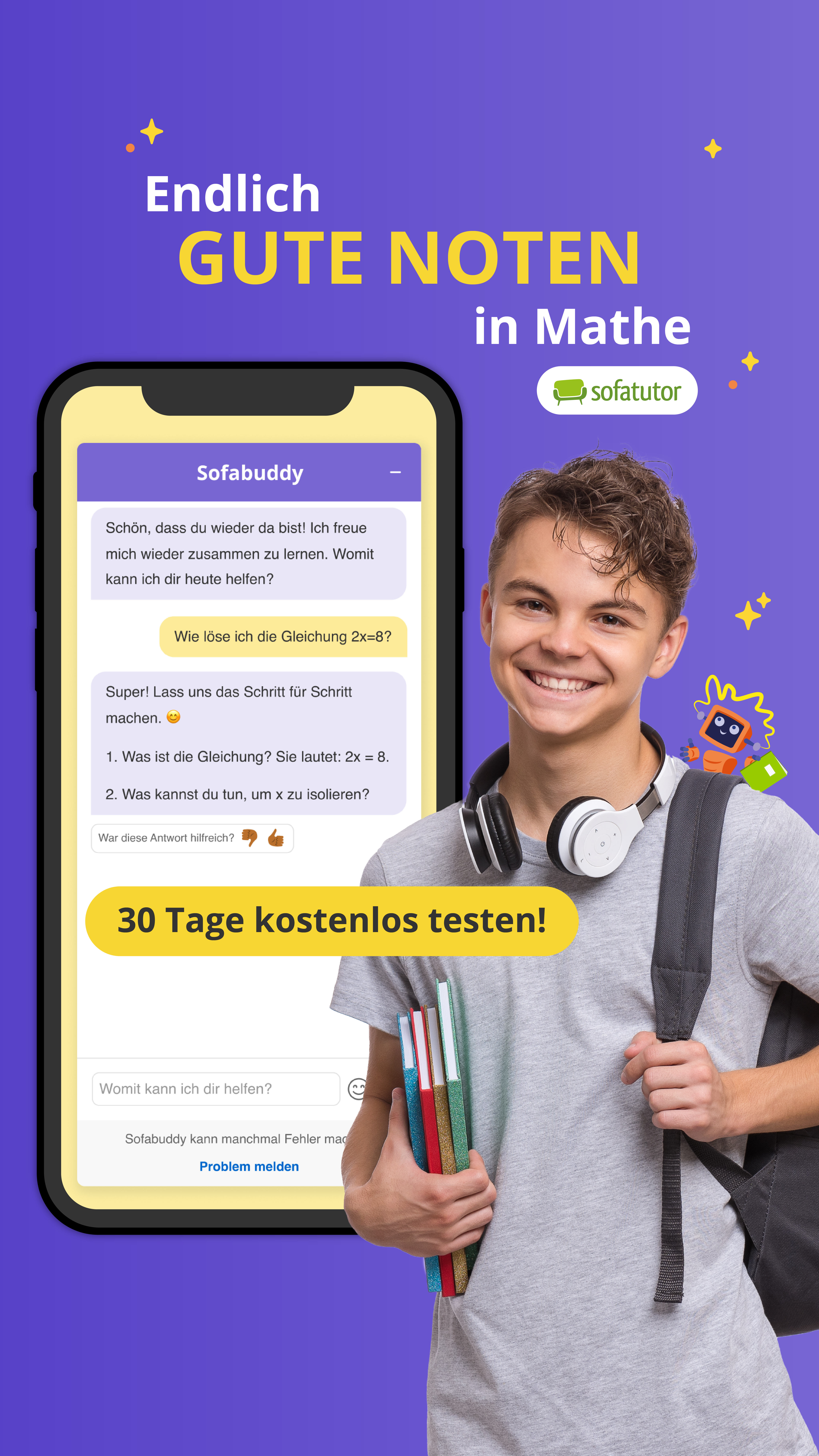 sofatutor Facebook ad