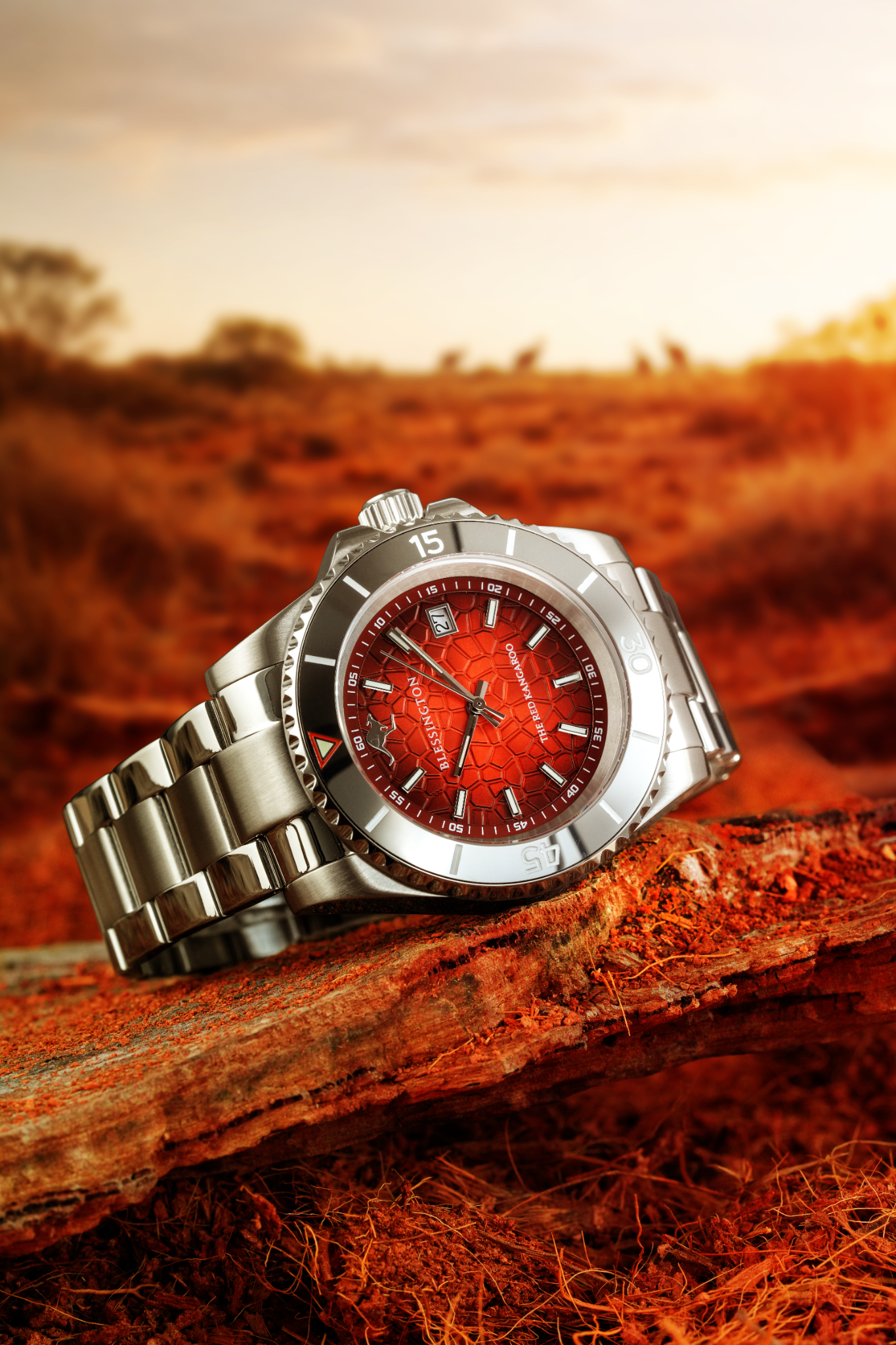 Blessington & Co Facebook ad: Inspired By Australia’s Icon. Red Kangaroo $400