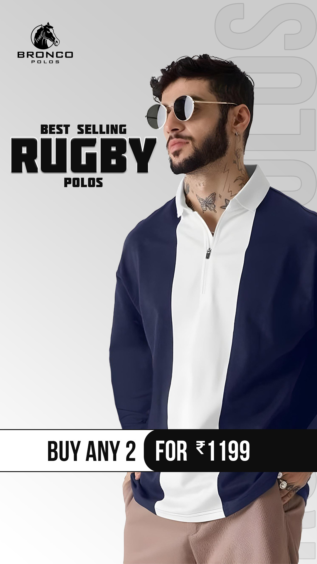 Bronco Polos Facebook ad