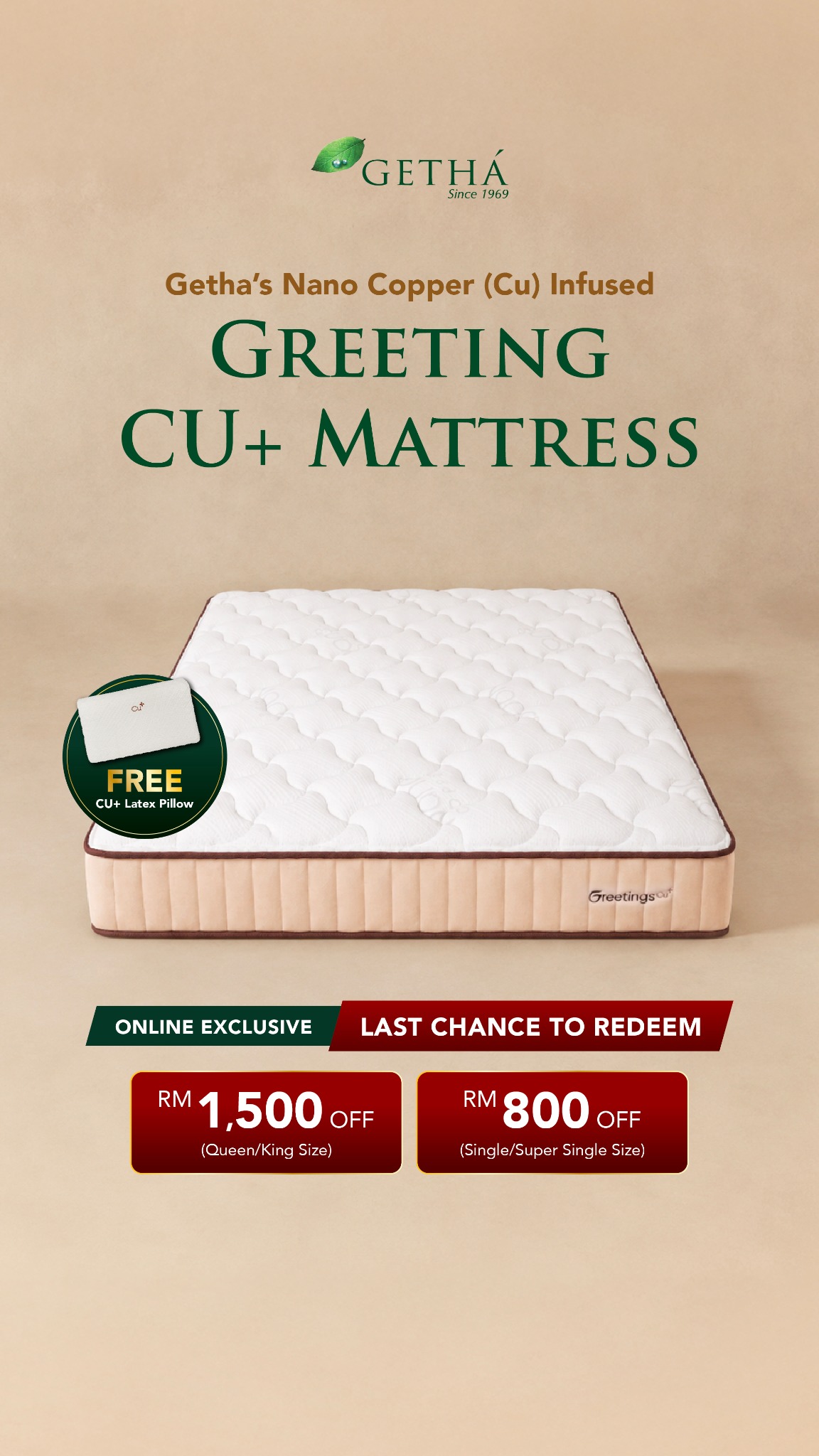 Getha Facebook ad from Jul 15, 2026