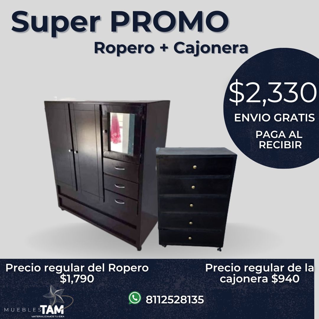 Muebles TAM Facebook ad: Super PROMO