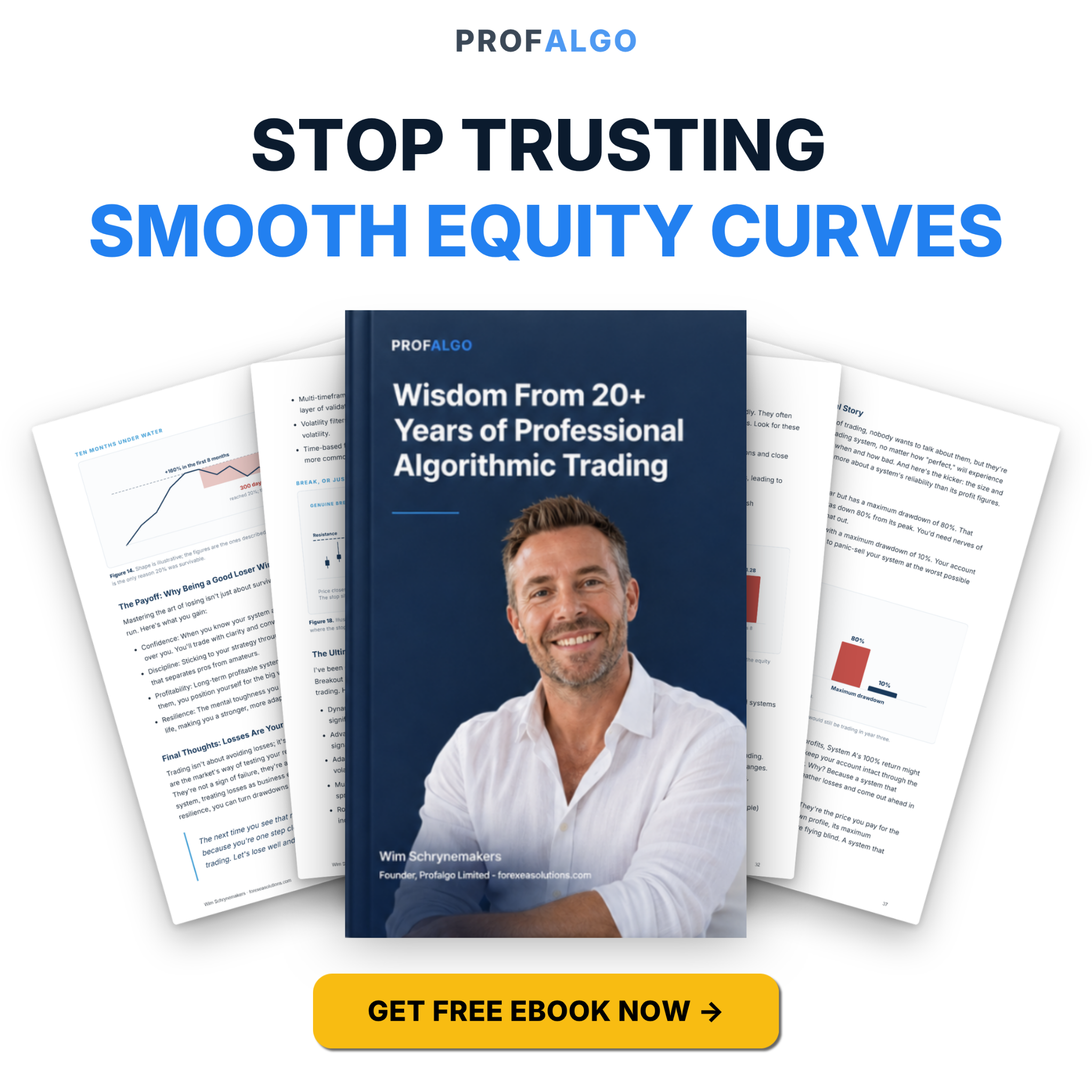 Profalgo Facebook ad: Claim Your Free Ebook Now